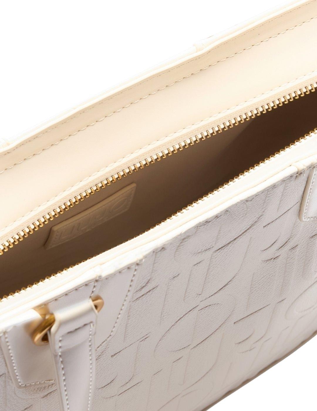 Liujo Bolso tote mediano con cadena decorativa