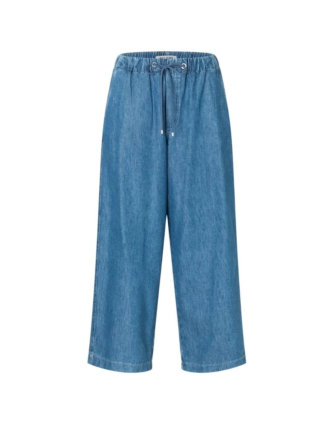 Mac Pantalones Wide Simply Blue Wash