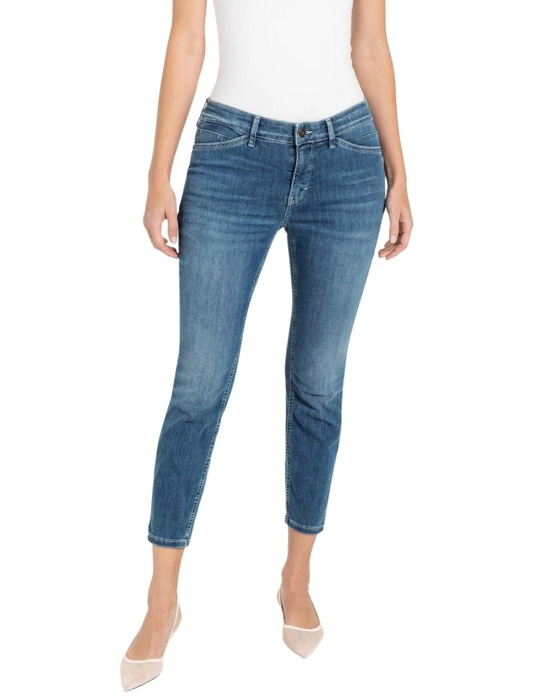 Mac Pantalones Dream Summer Authentic Used Blue