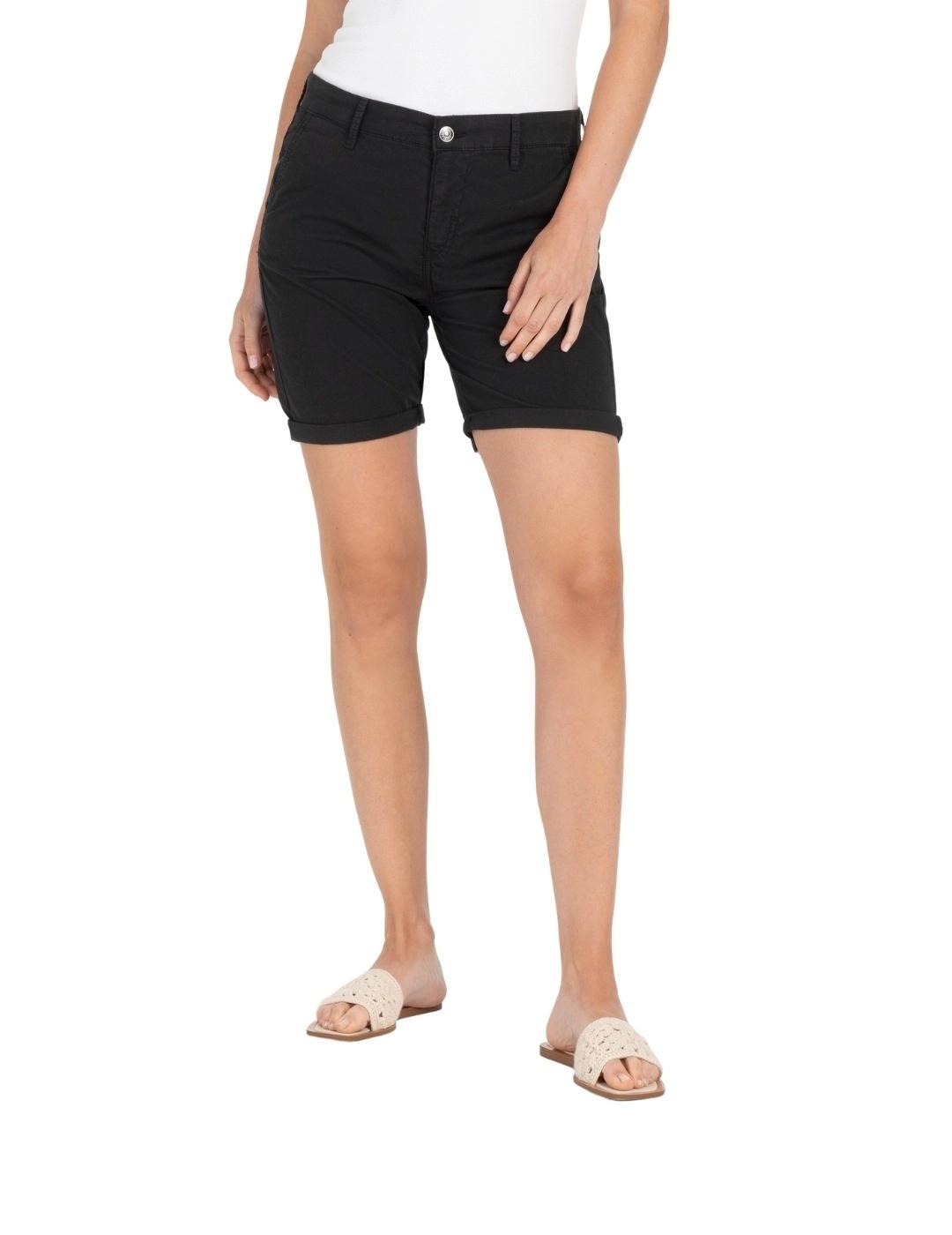 Mac Pantalones Chino Shorts Black Ppt