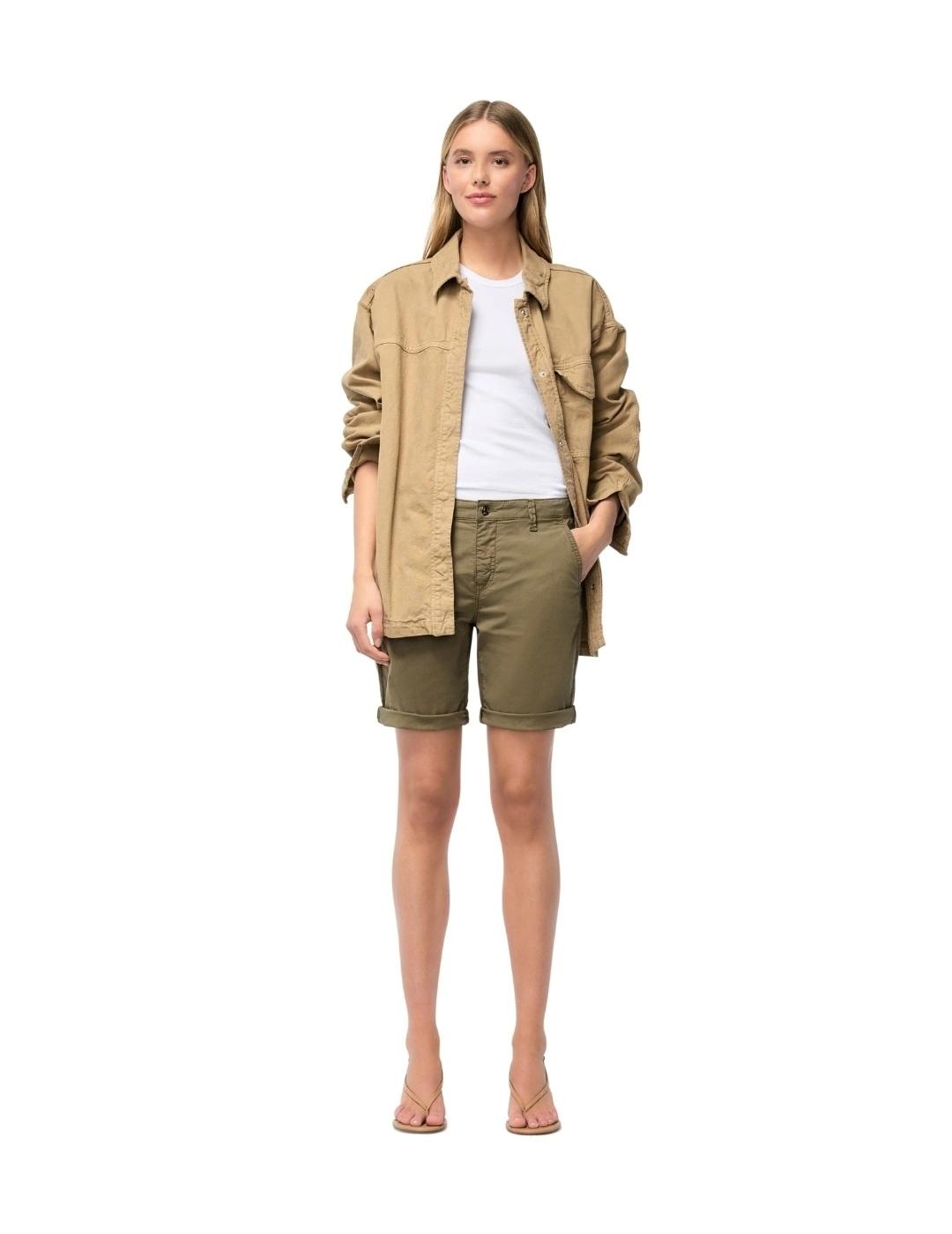 Mac Pantalones Chino Shorts Burnt Olive Ppt
