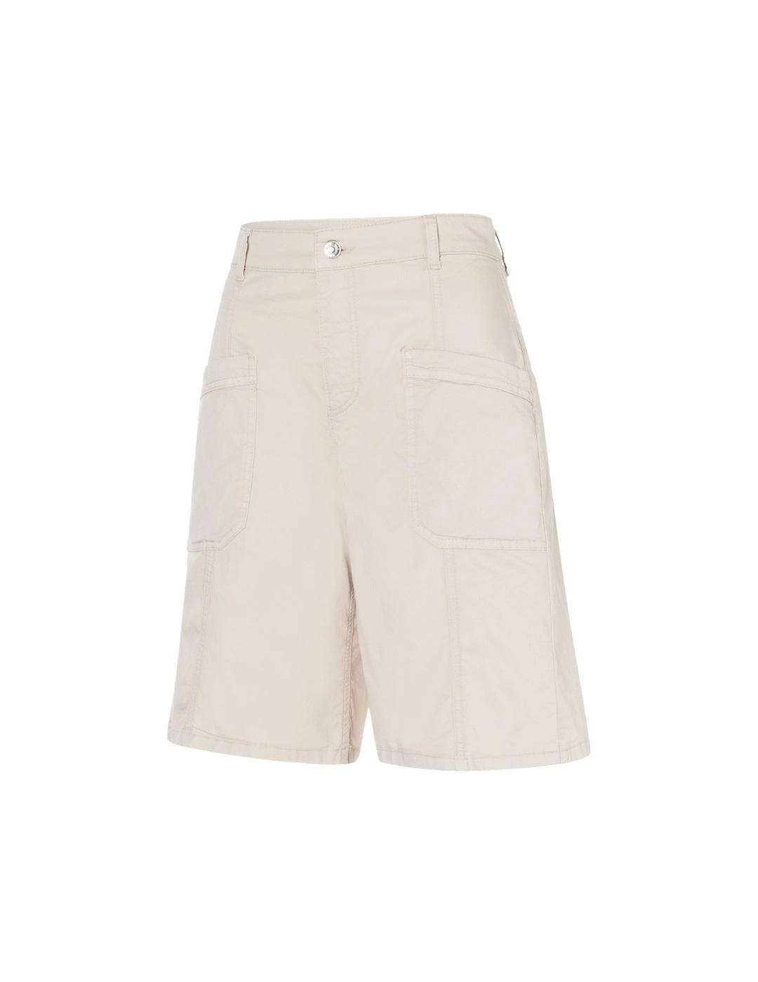 Mac Pantalones Shorty Ivory Ppt