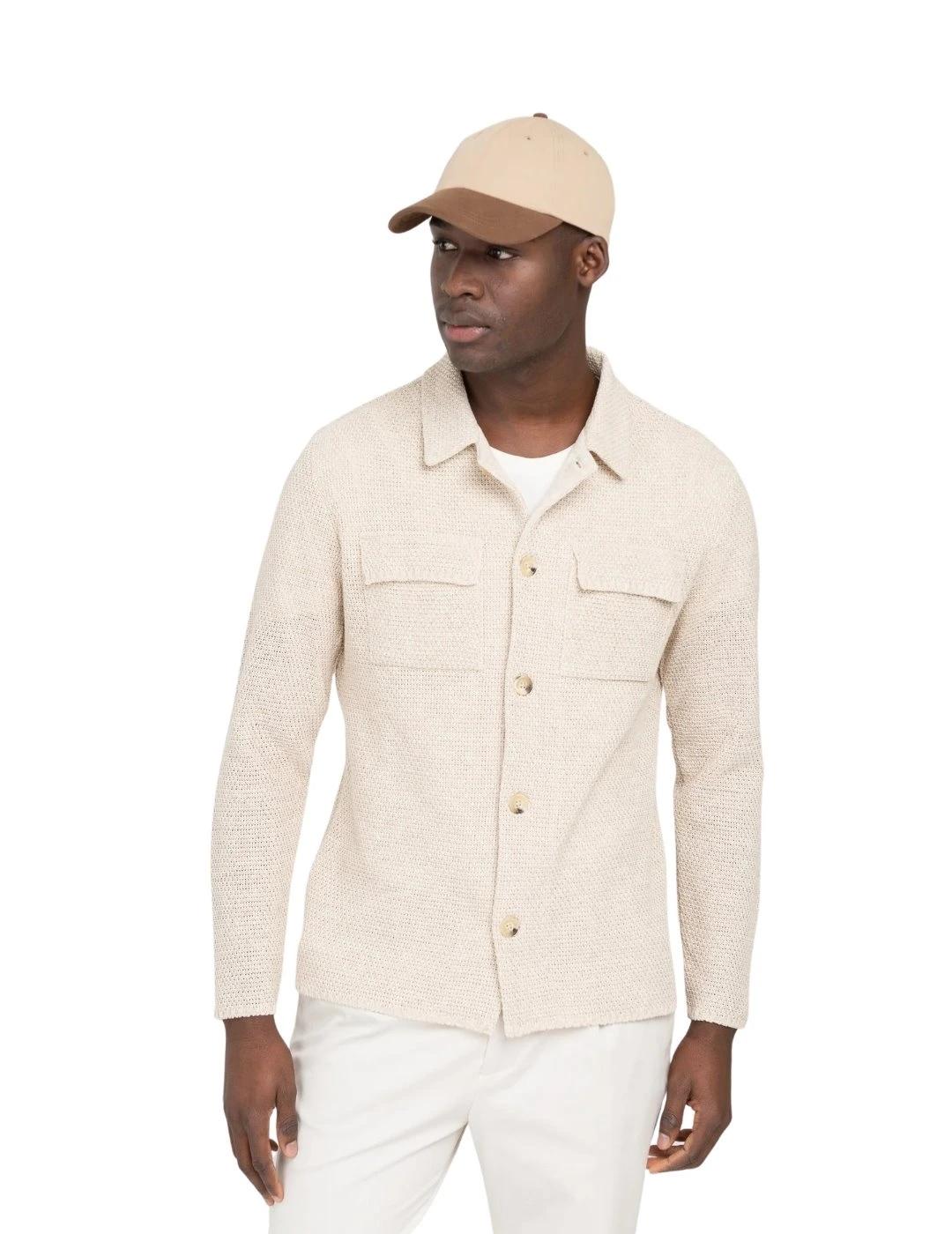 Manuel Ritz Chaqueta de punto Beige