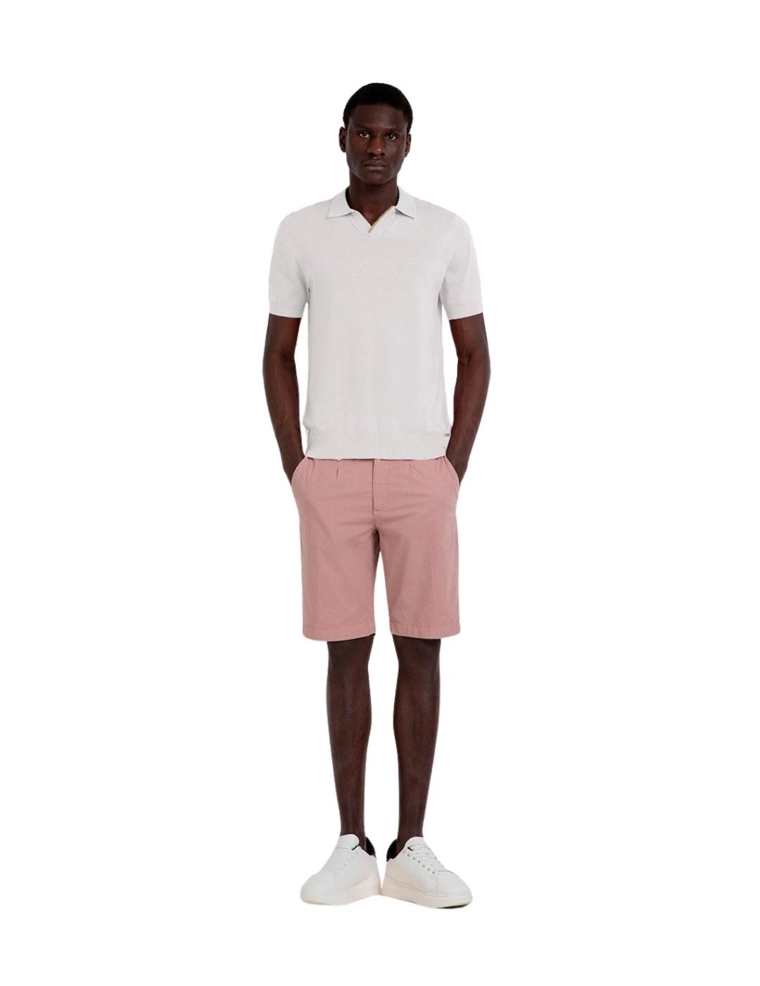 Markup Polo Azul marino manga corta