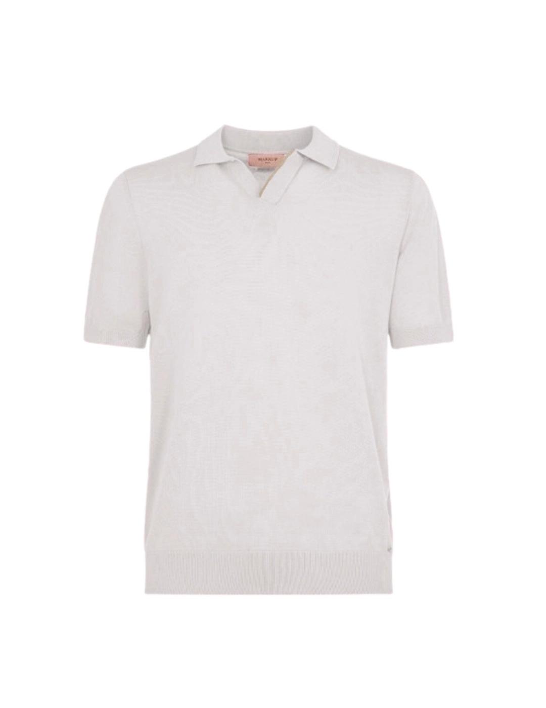 Markup Polo Blanco manga corta