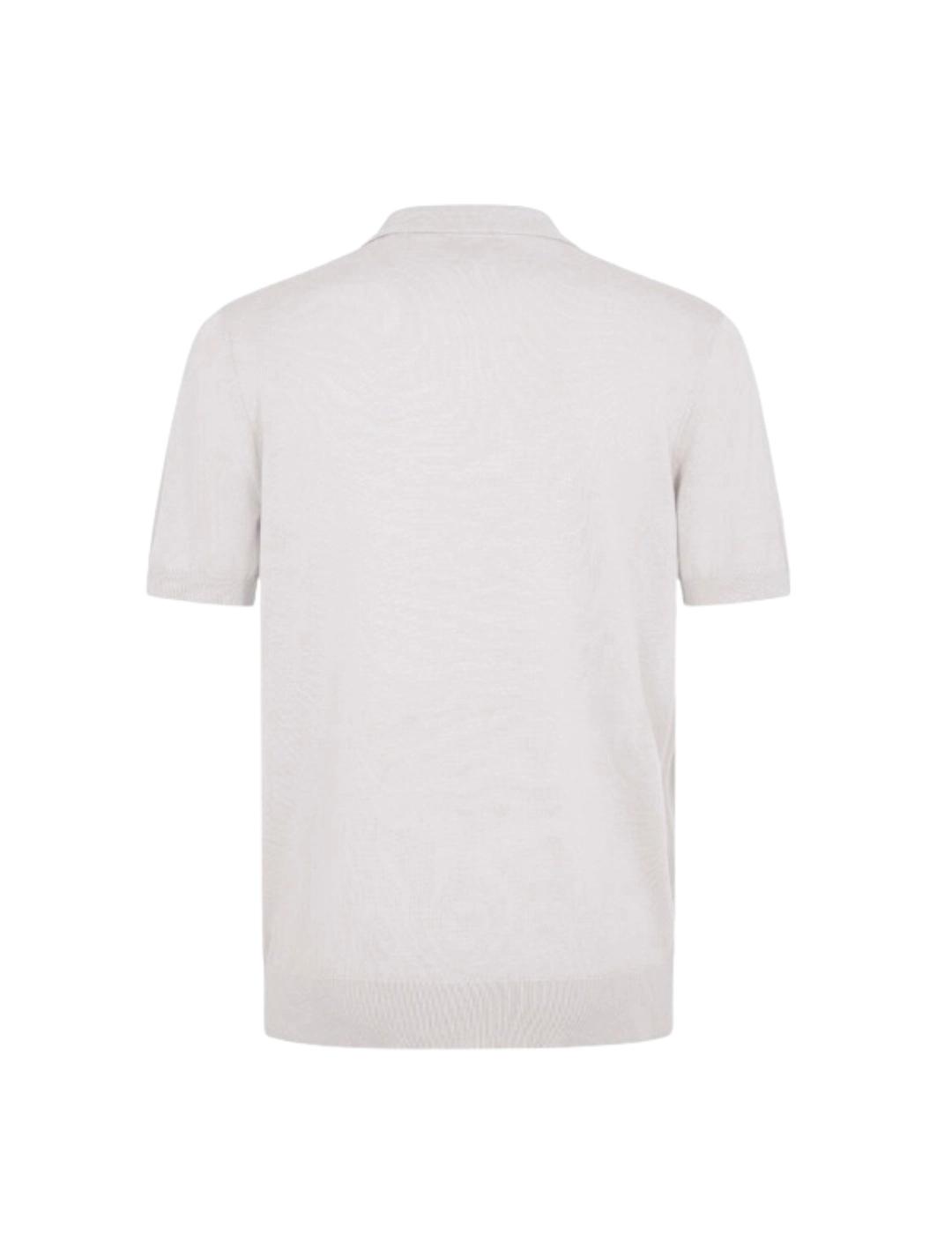 Markup Polo Blanco manga corta