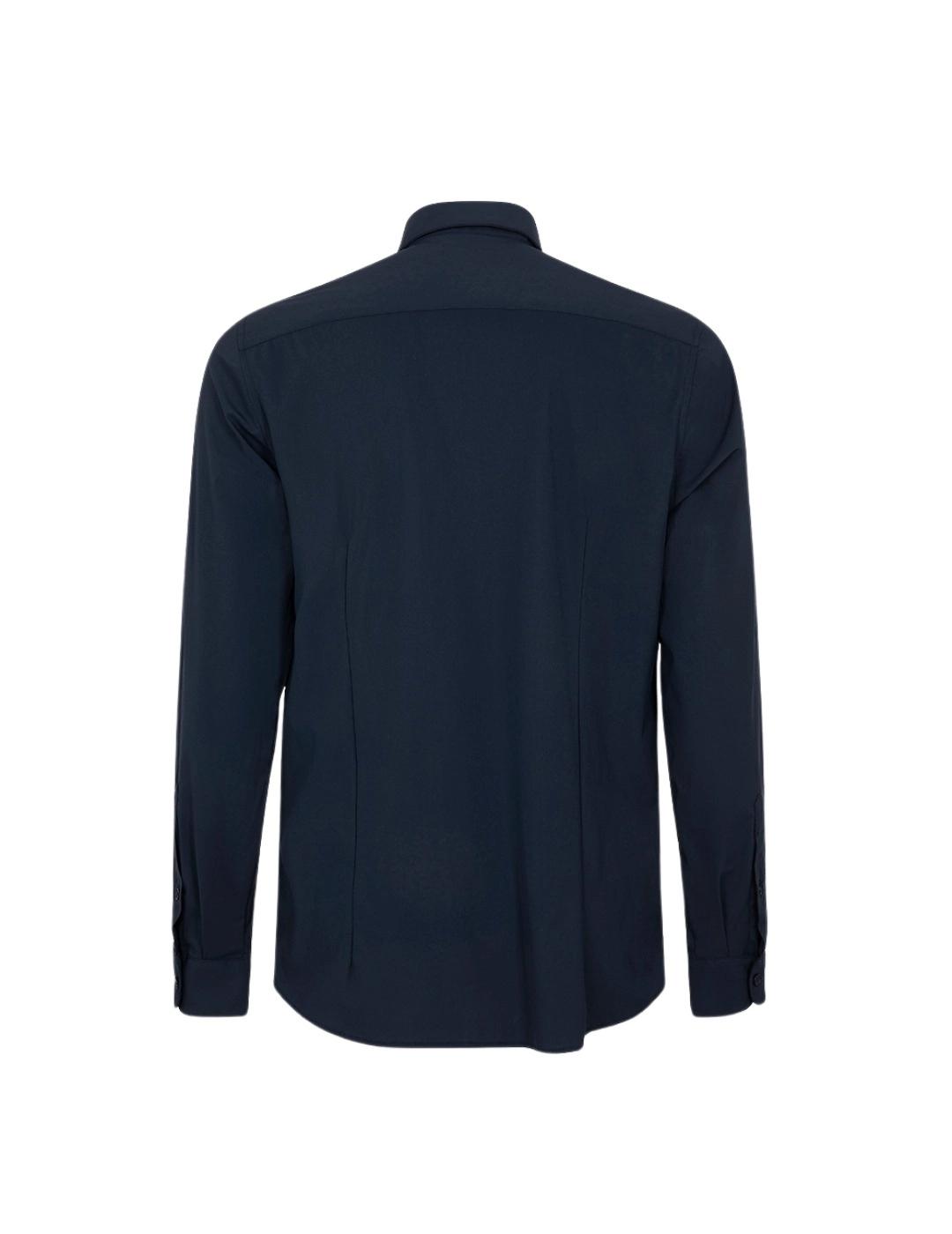 Markup Camisa de nailon Azul marino