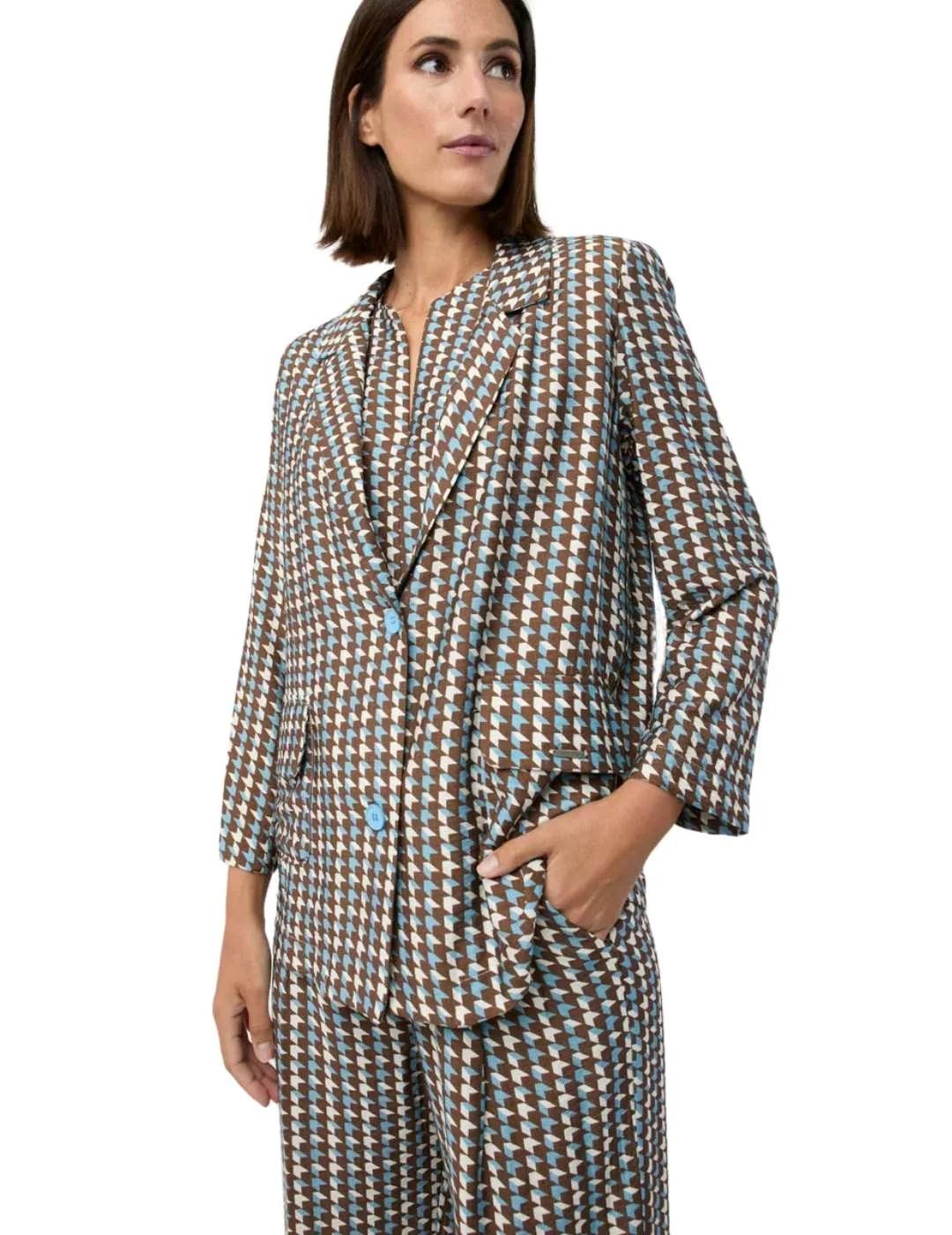 Mercedes De Miguel Americana Mirta Azul