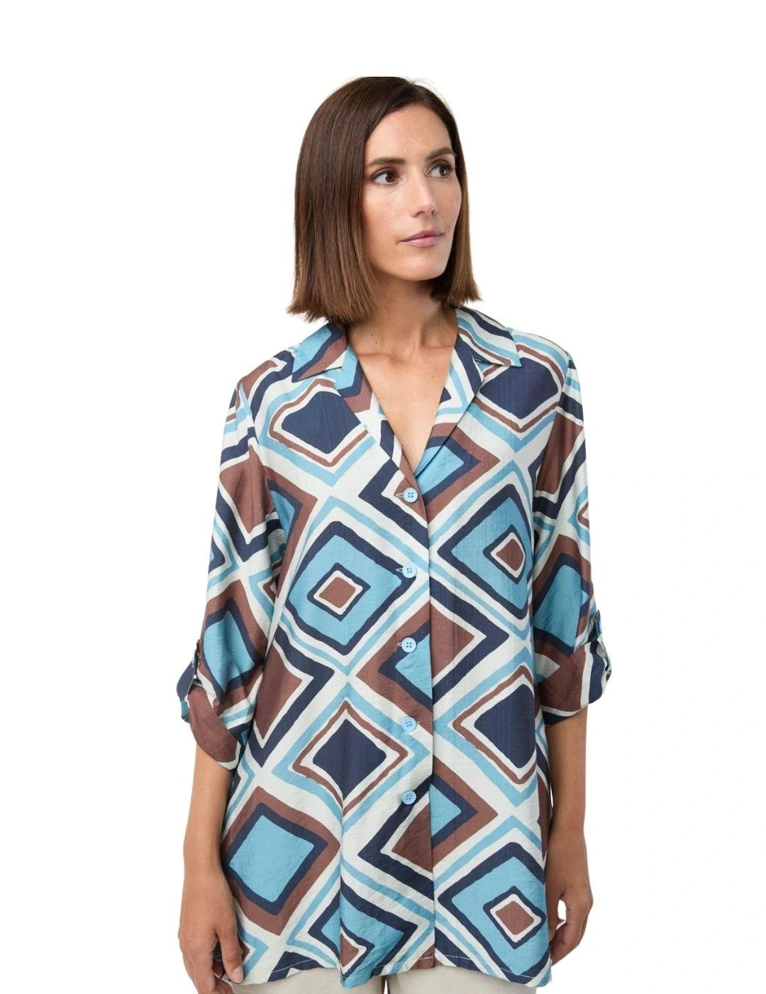 Mercedes De Miguel Casaca Romina Azul