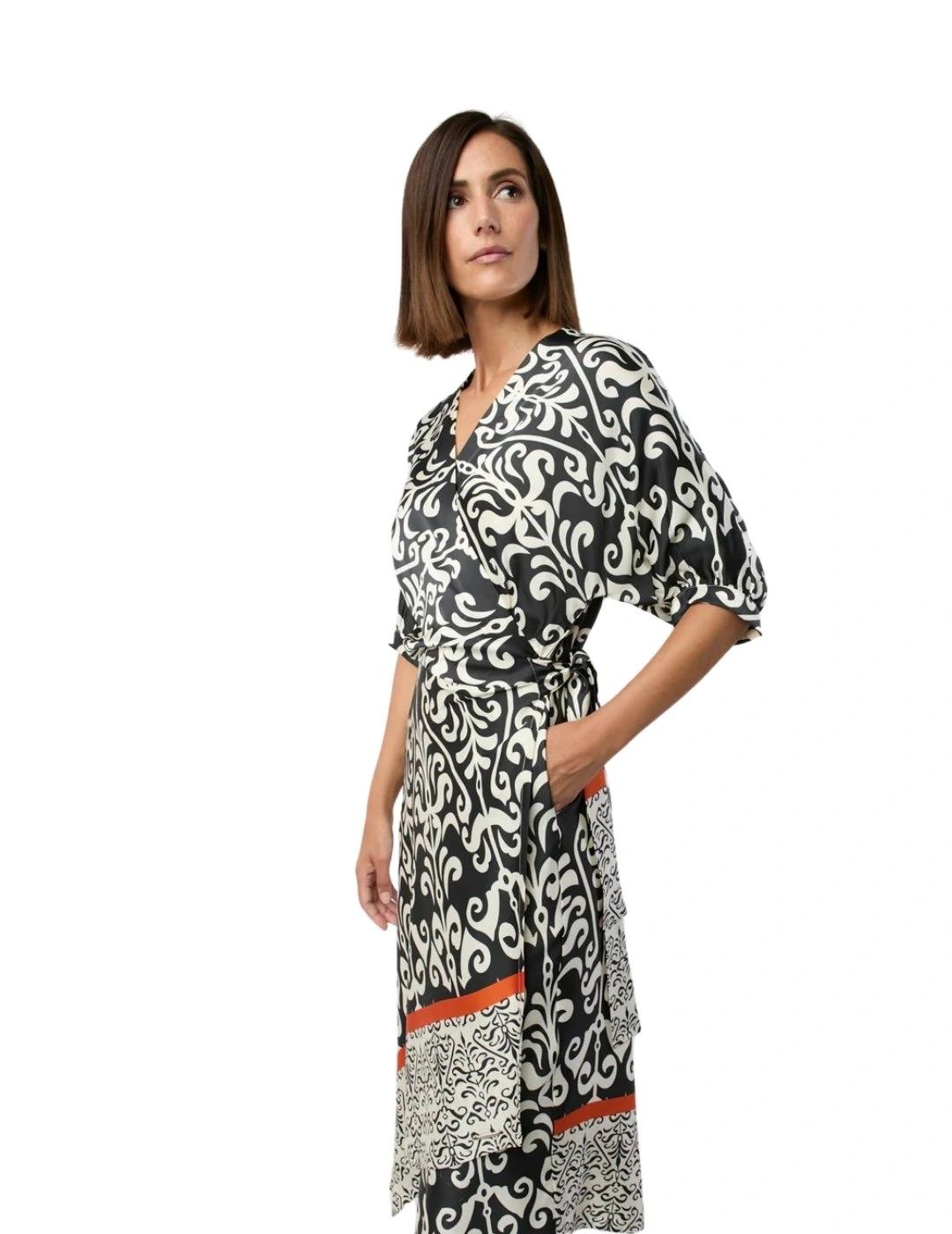 Mercedes De Miguel Vestido Renata Bicolor