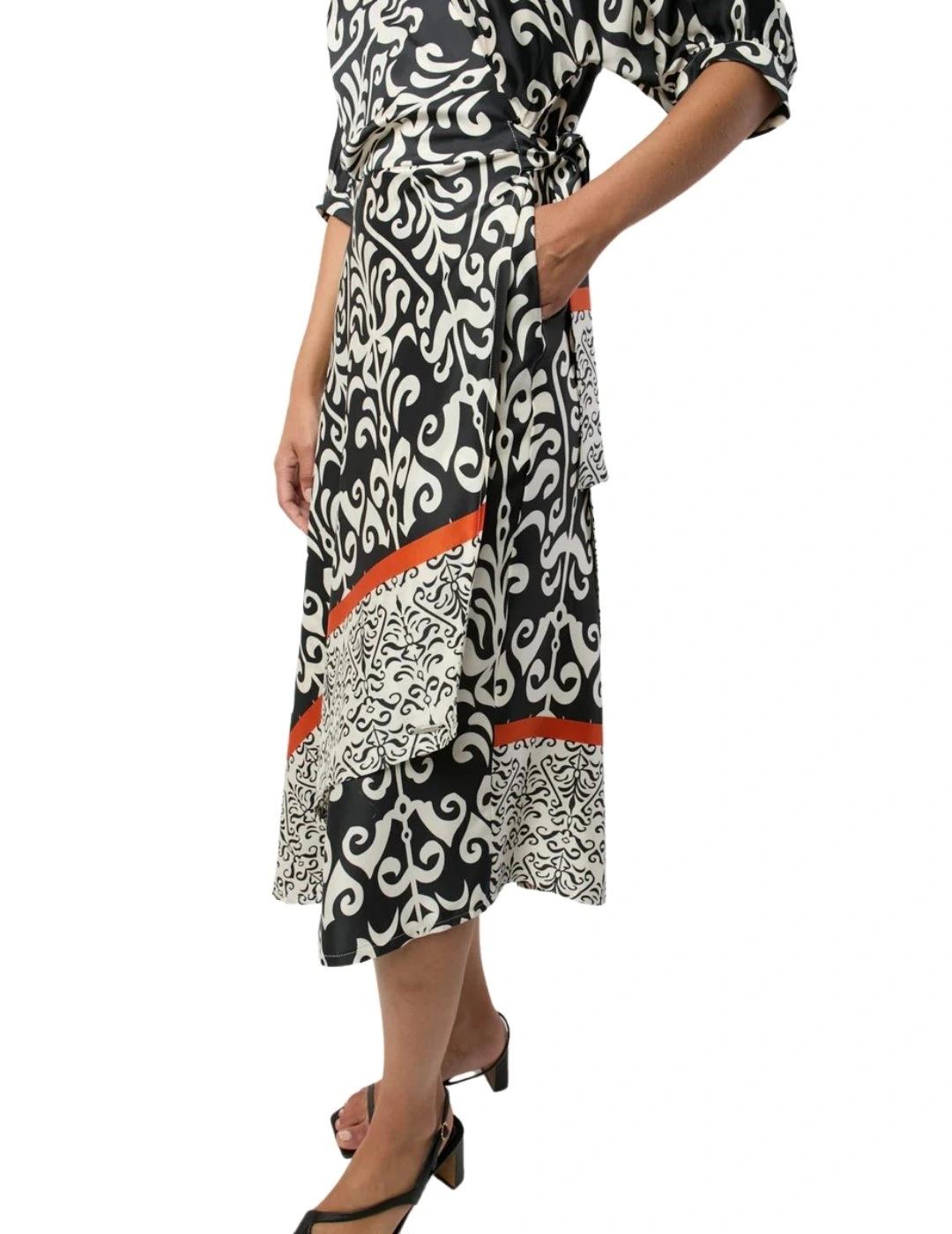 Mercedes De Miguel Vestido Renata Bicolor