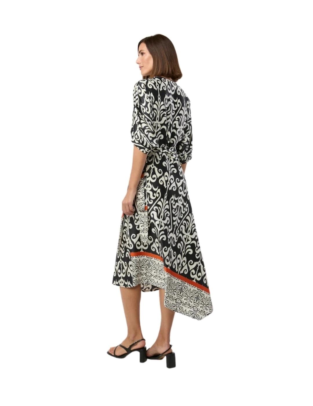 Mercedes De Miguel Vestido Renata Bicolor