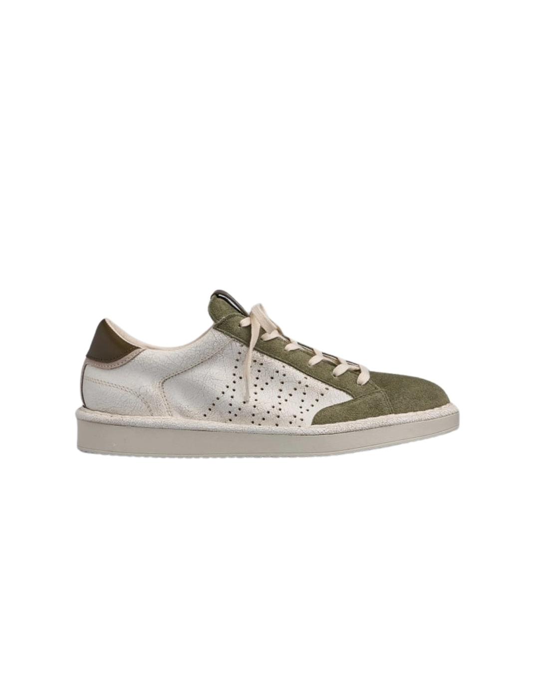 Panchic Zapatillas P01 Ivory-Military Olive Hombre