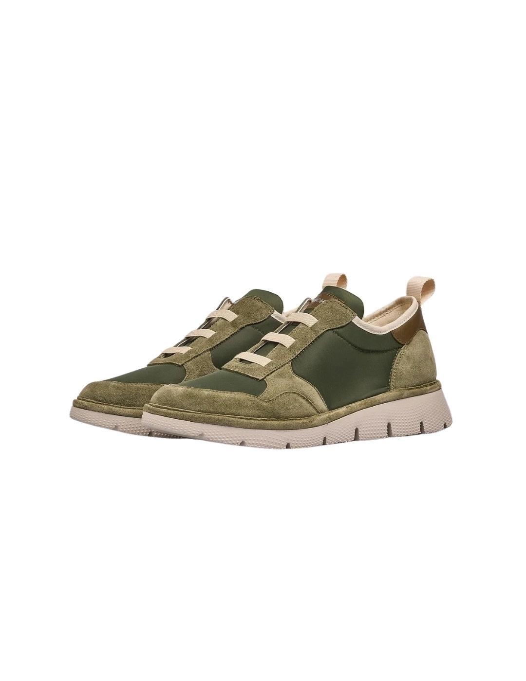 Panchic Zapatillas P05 Slip on Military Hombre