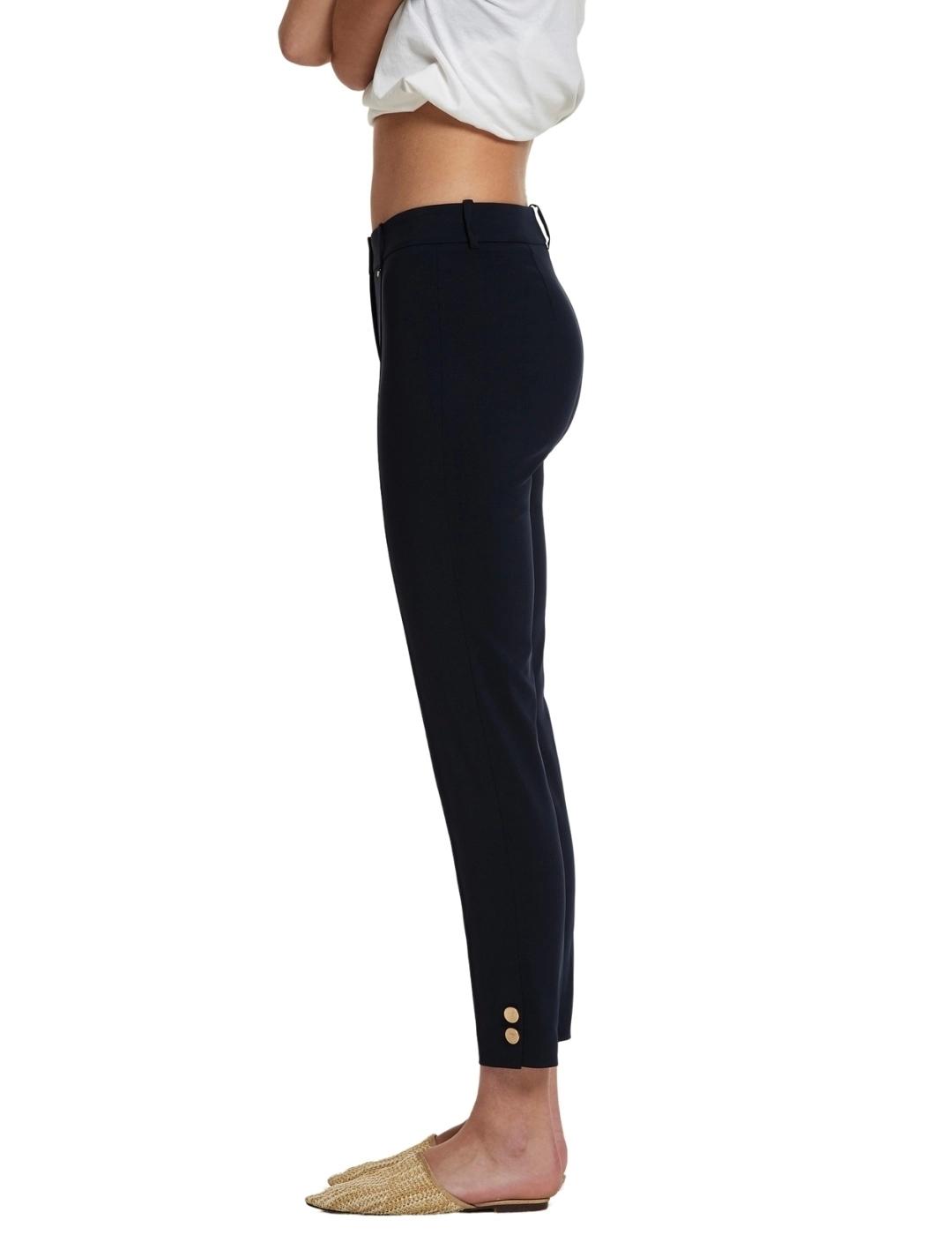 Oky Pantalón Rutex Algodon Stretch Negro