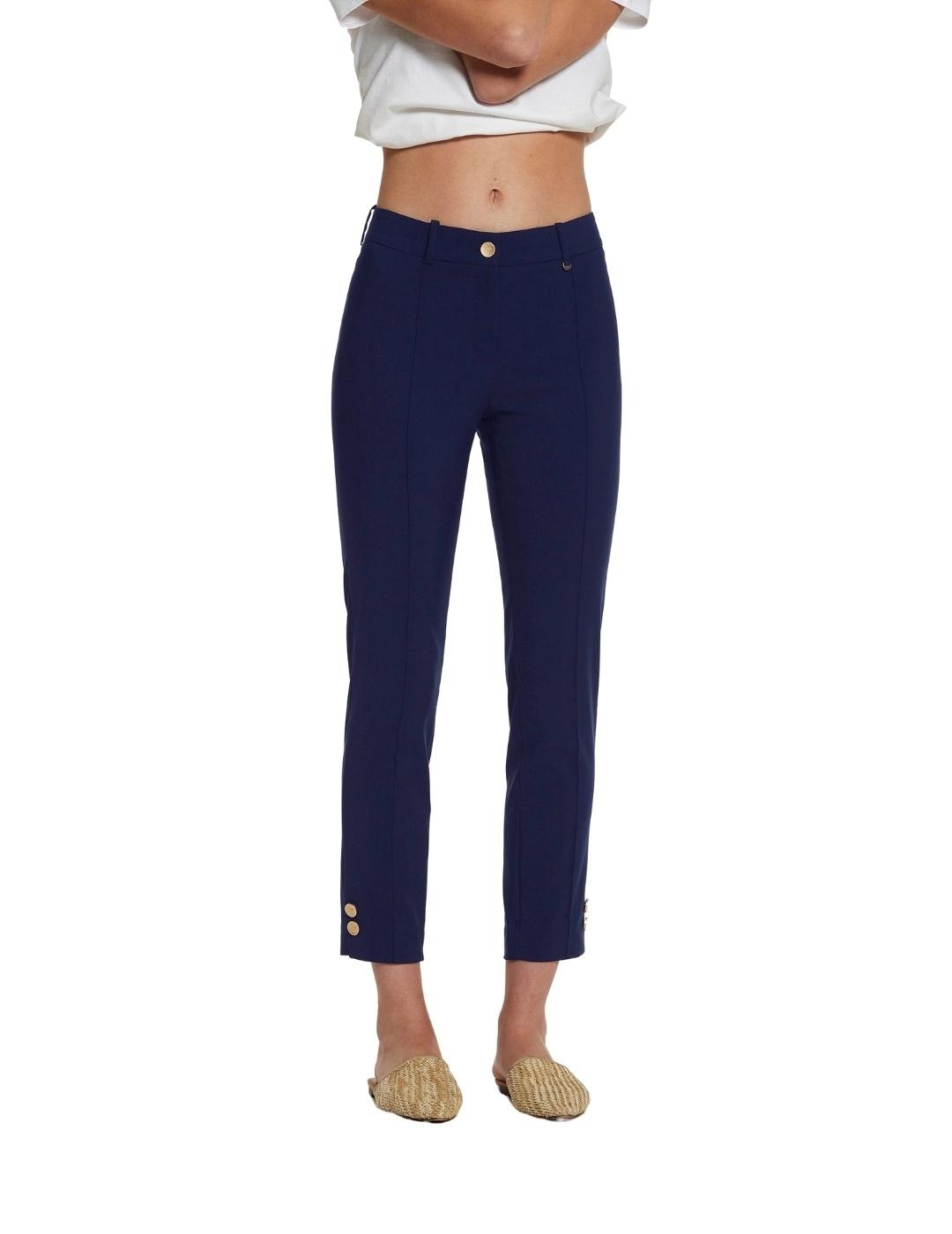 Oky Pantalón Rutex Algodon Stretch Marino