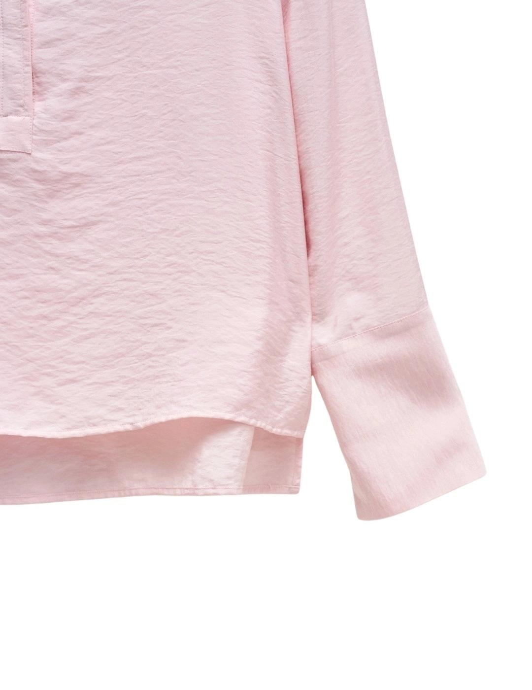 Salsa Jeans Blusa asimétrica Rosa