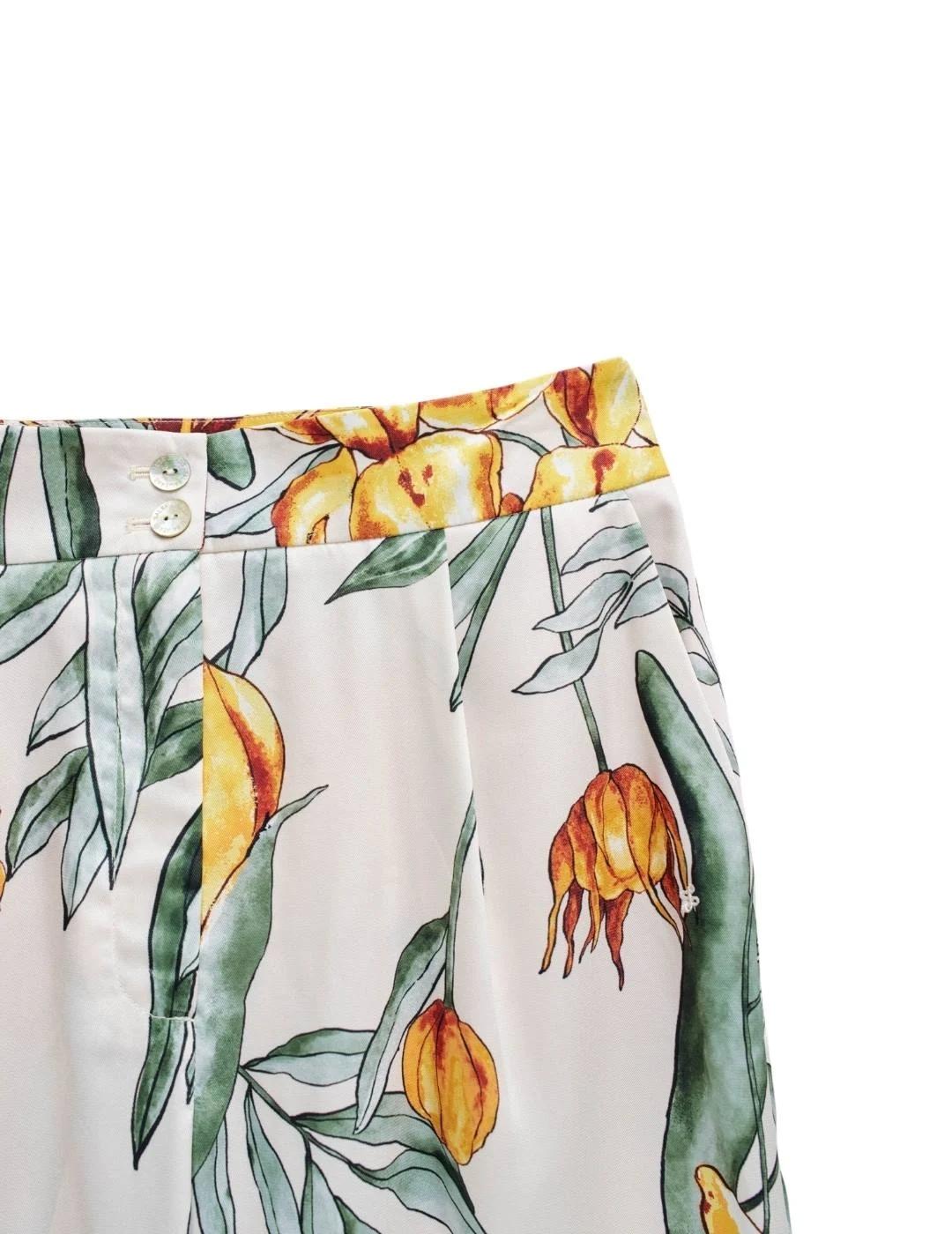 Salsa Jeans Pantalones Straight de tela estampados