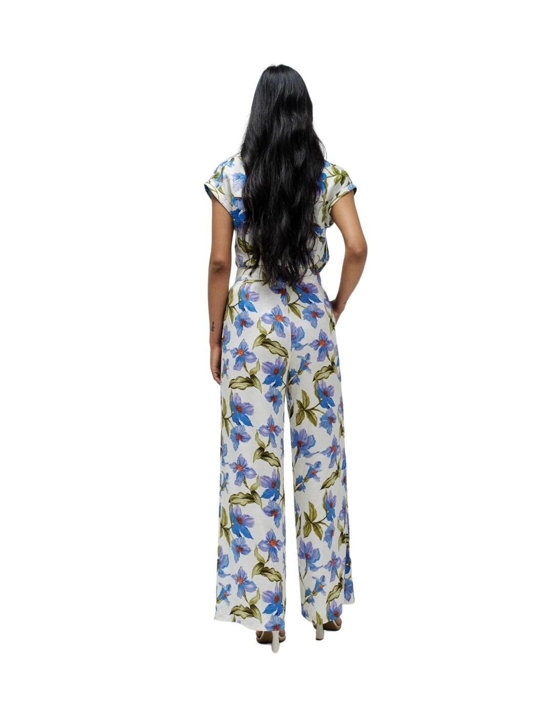 Salsa Jeans Pantalones Straight de tela Azul Claro