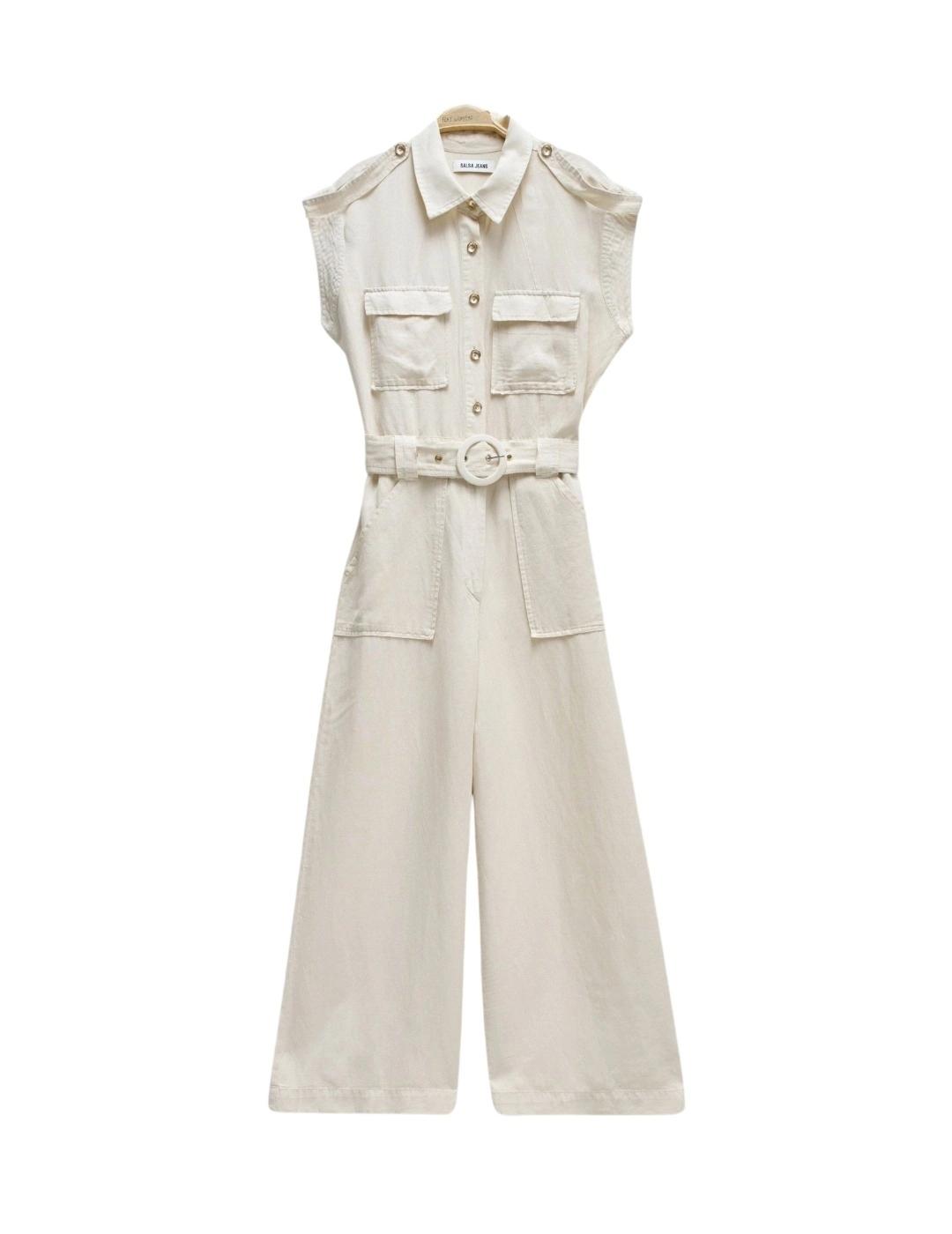 Salsa Jeans Mono Lightdenim color crema