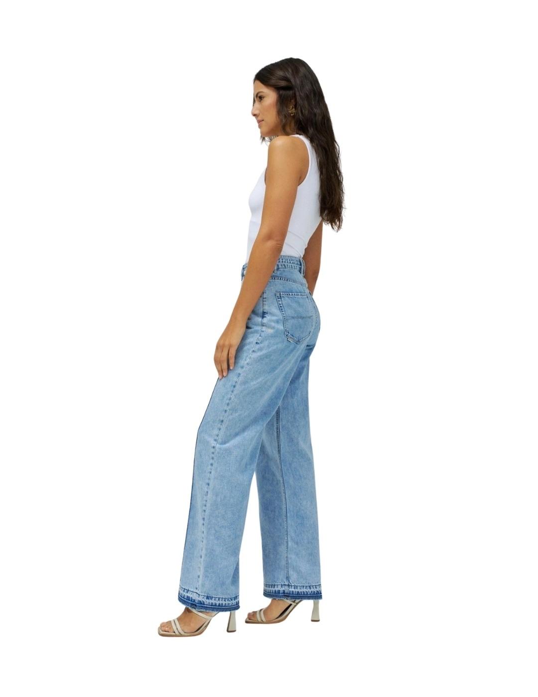 Salsa Jeans Pantalones Vaqueros Wideleg Azul claro