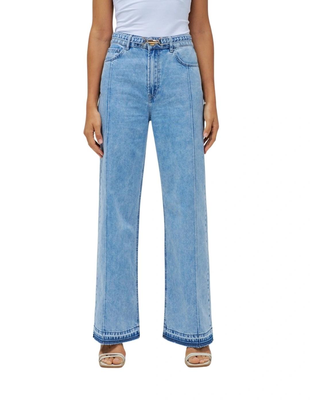 Salsa Jeans Pantalones Vaqueros Wideleg Azul claro