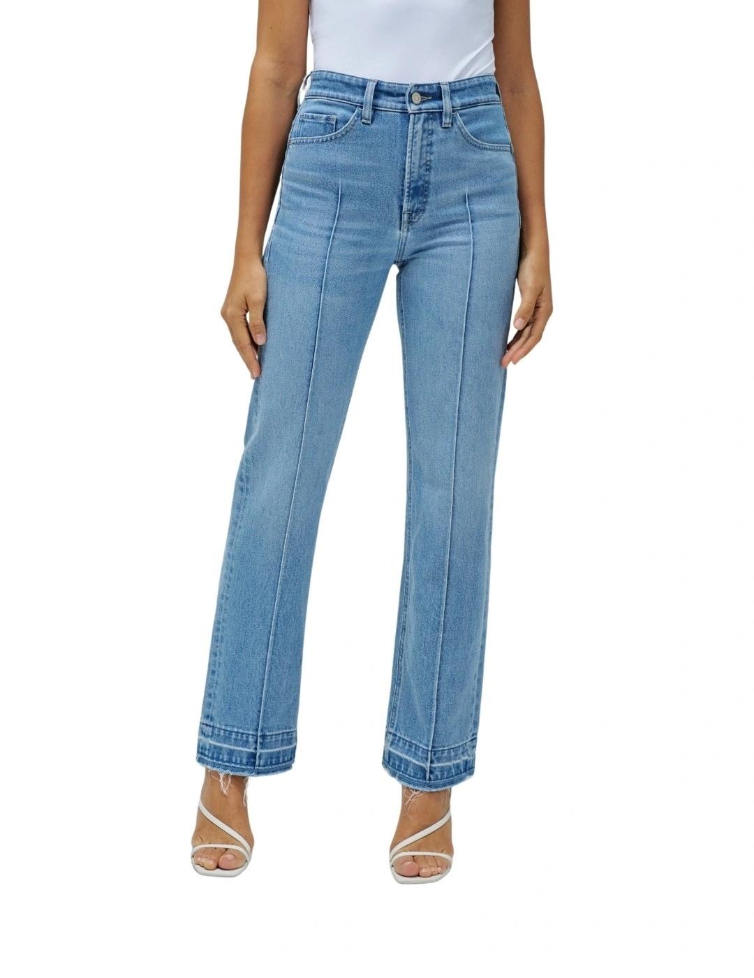Salsa Jeans Vaqueros Faith Push In Straight Azul