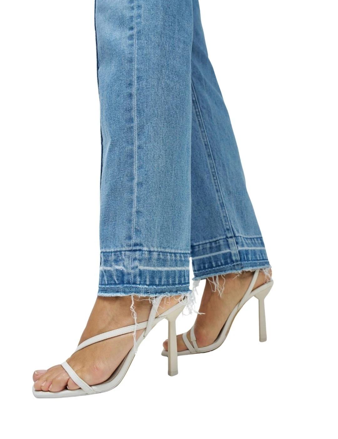 Salsa Jeans Vaqueros Faith Push In Straight Azul