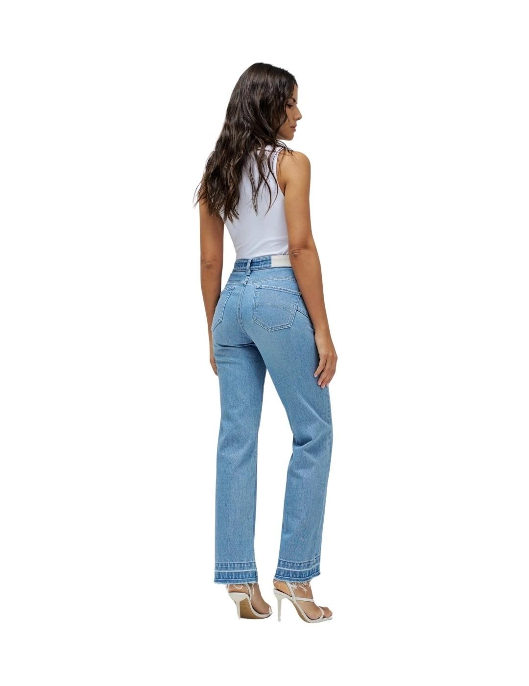 Salsa Jeans Vaqueros Faith Push In Straight Azul