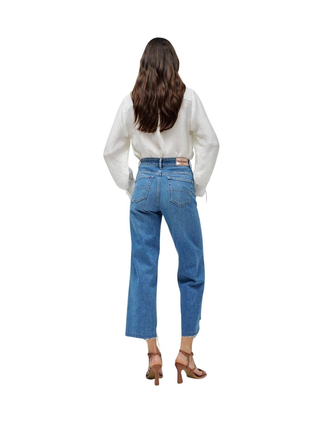 Salsa Vaqueros Faith Push In Cropped Straight