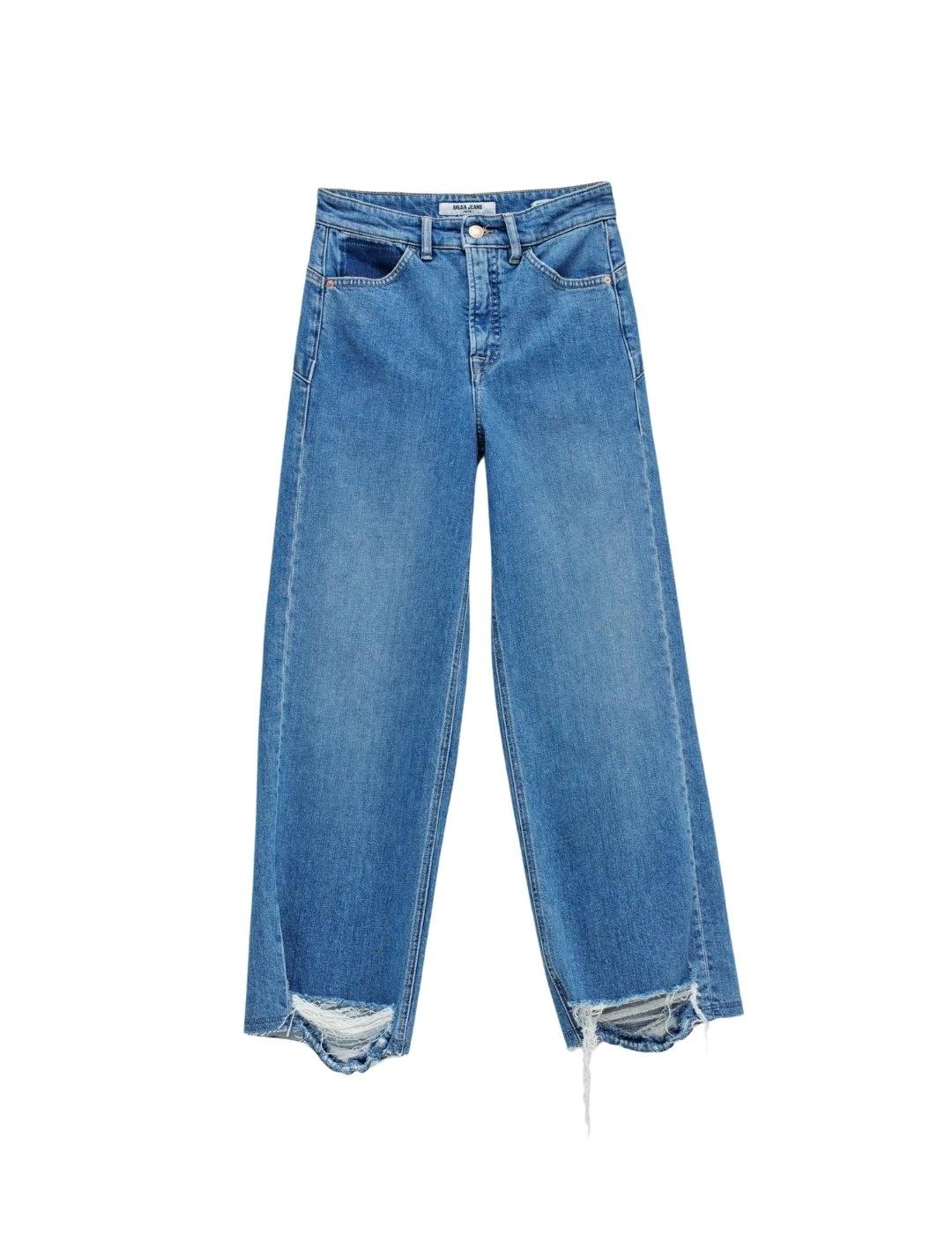 Salsa Vaqueros Faith Push In Cropped Straight