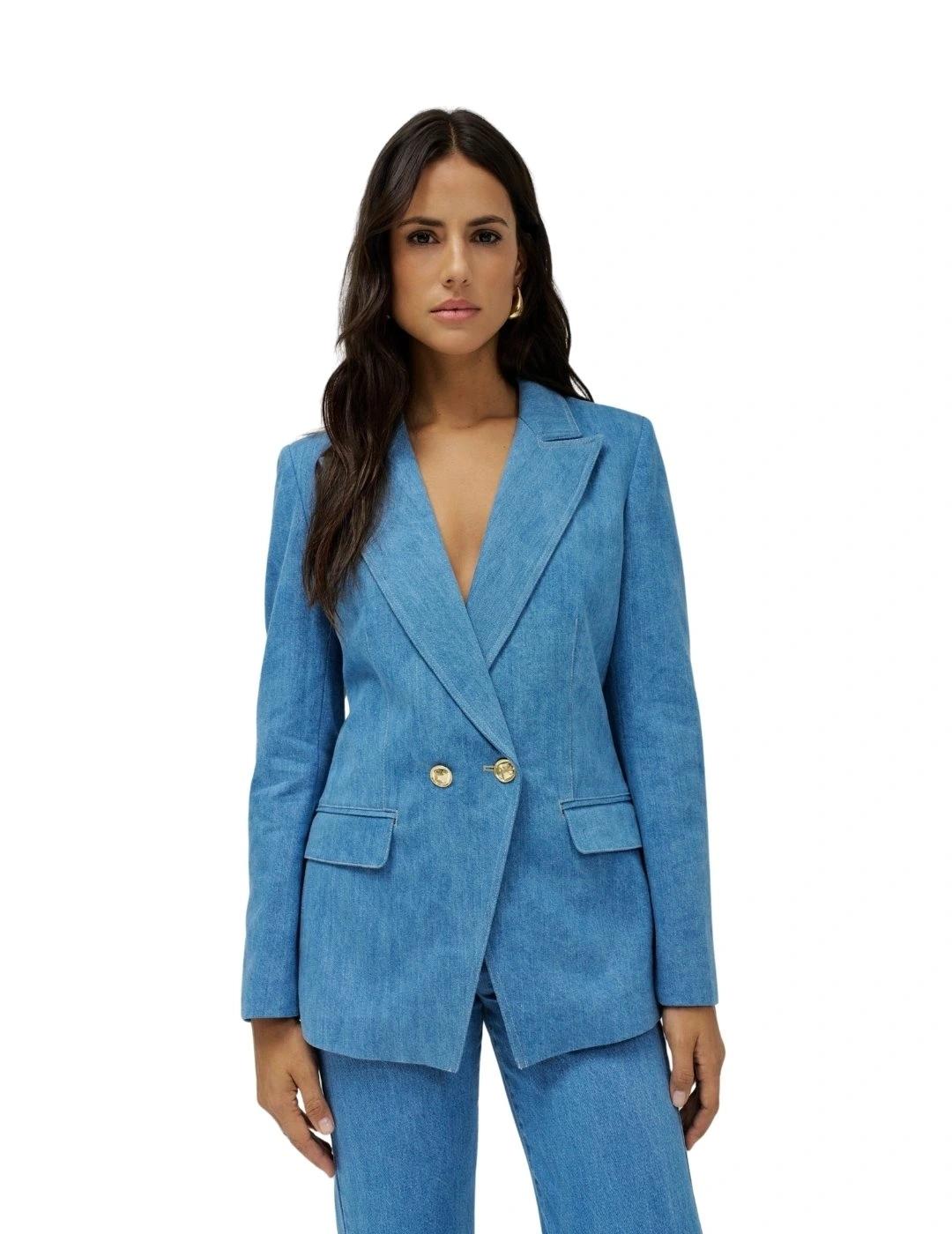 Salsa Jeans Blazer Denim Azul