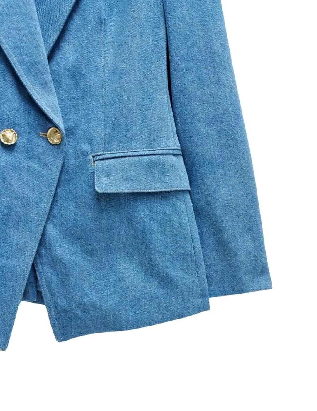 Salsa Jeans Blazer Denim Azul