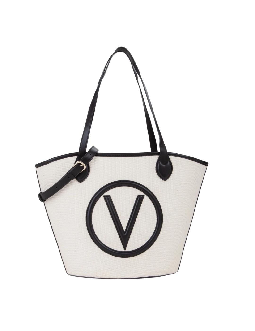 Valentino Bolso Shopper Covent Beige y negro