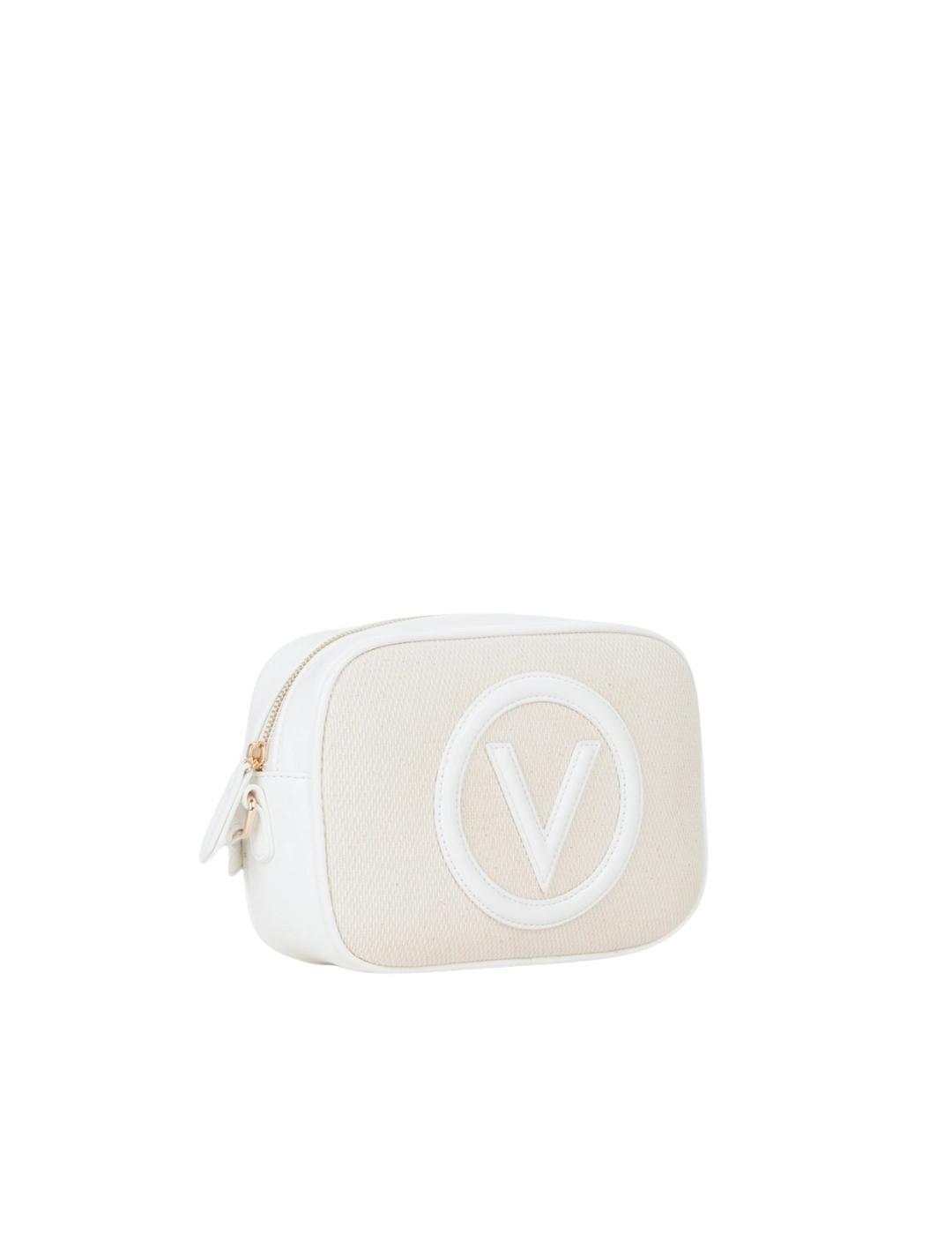 Valentino Bolso Tascapane Covent Beige y blanco