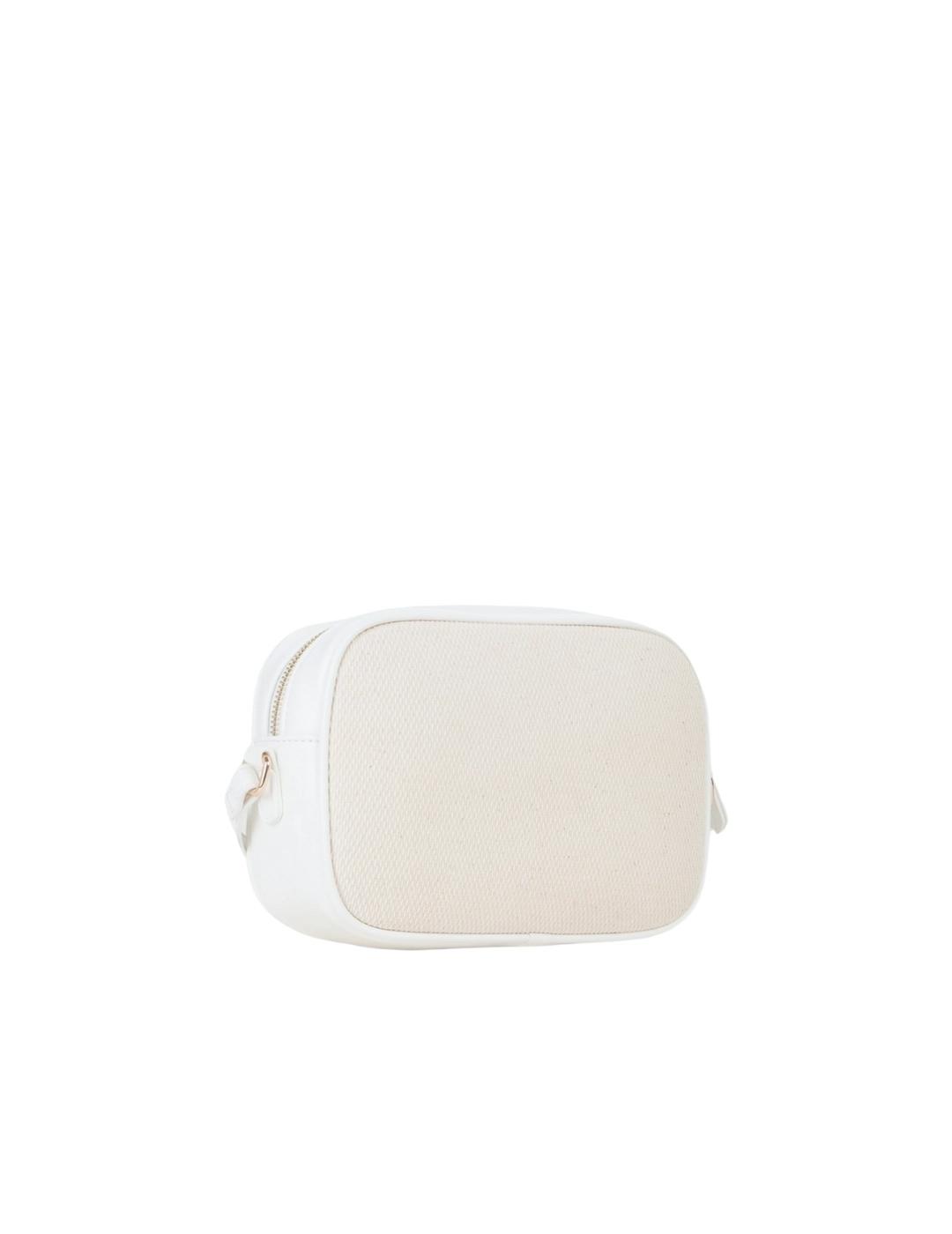 Valentino Bolso Tascapane Covent Beige y blanco