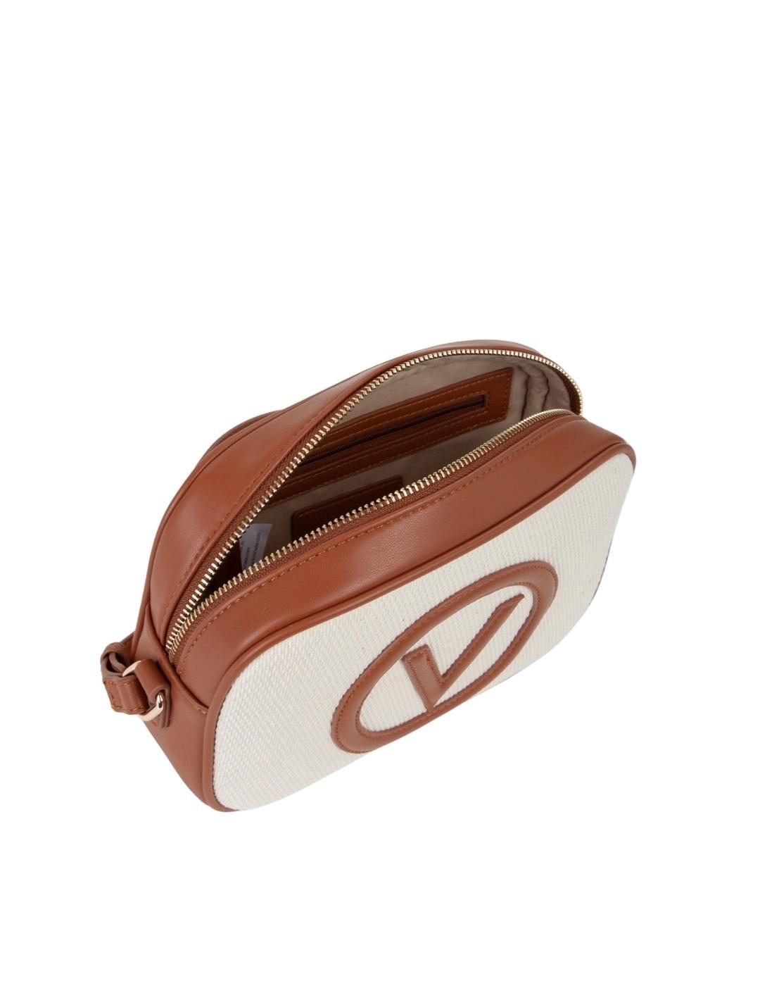 Valentino Bolso Tascapane Covent Beige y marrón