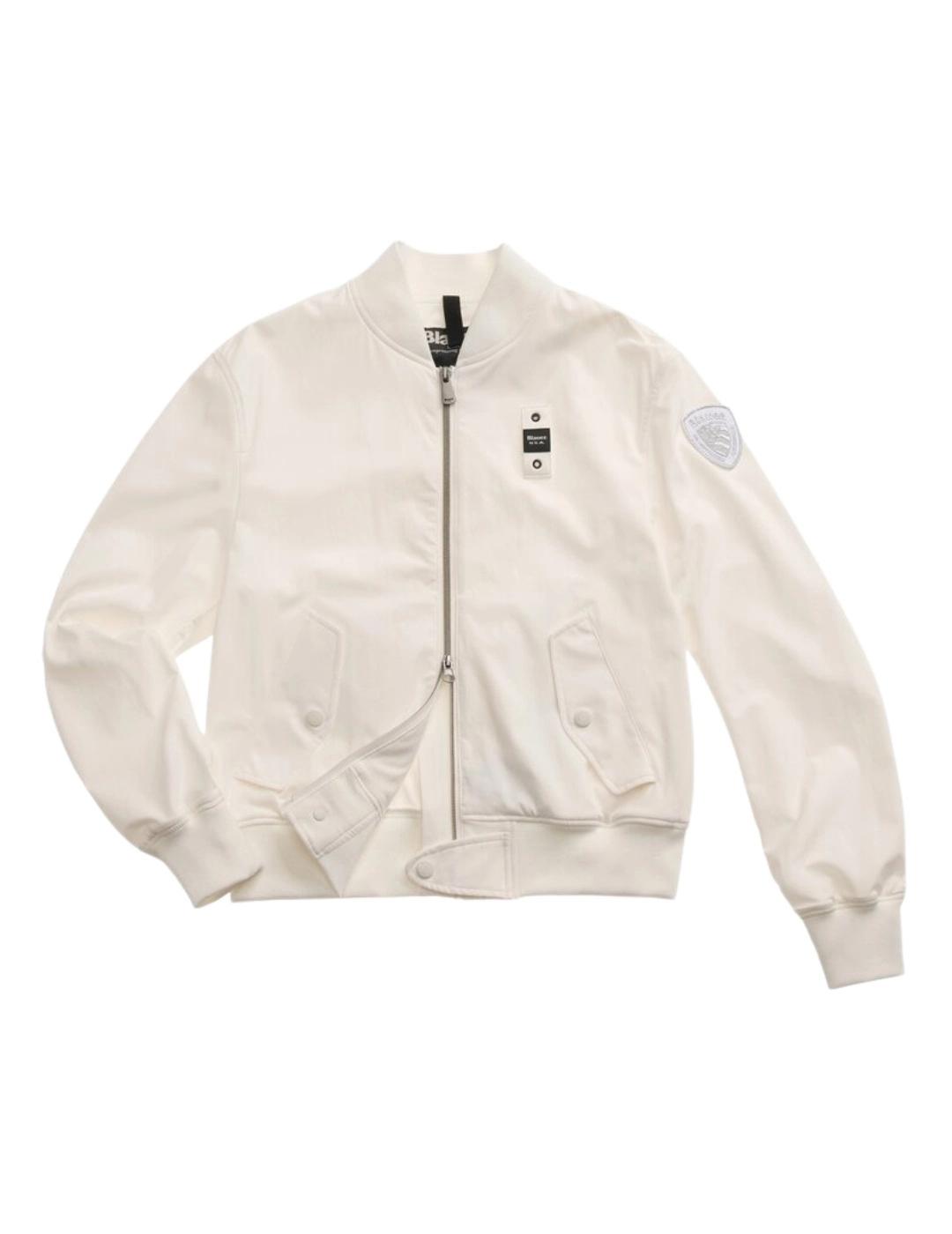 Blauer Bomber de nylon Darling Blanco