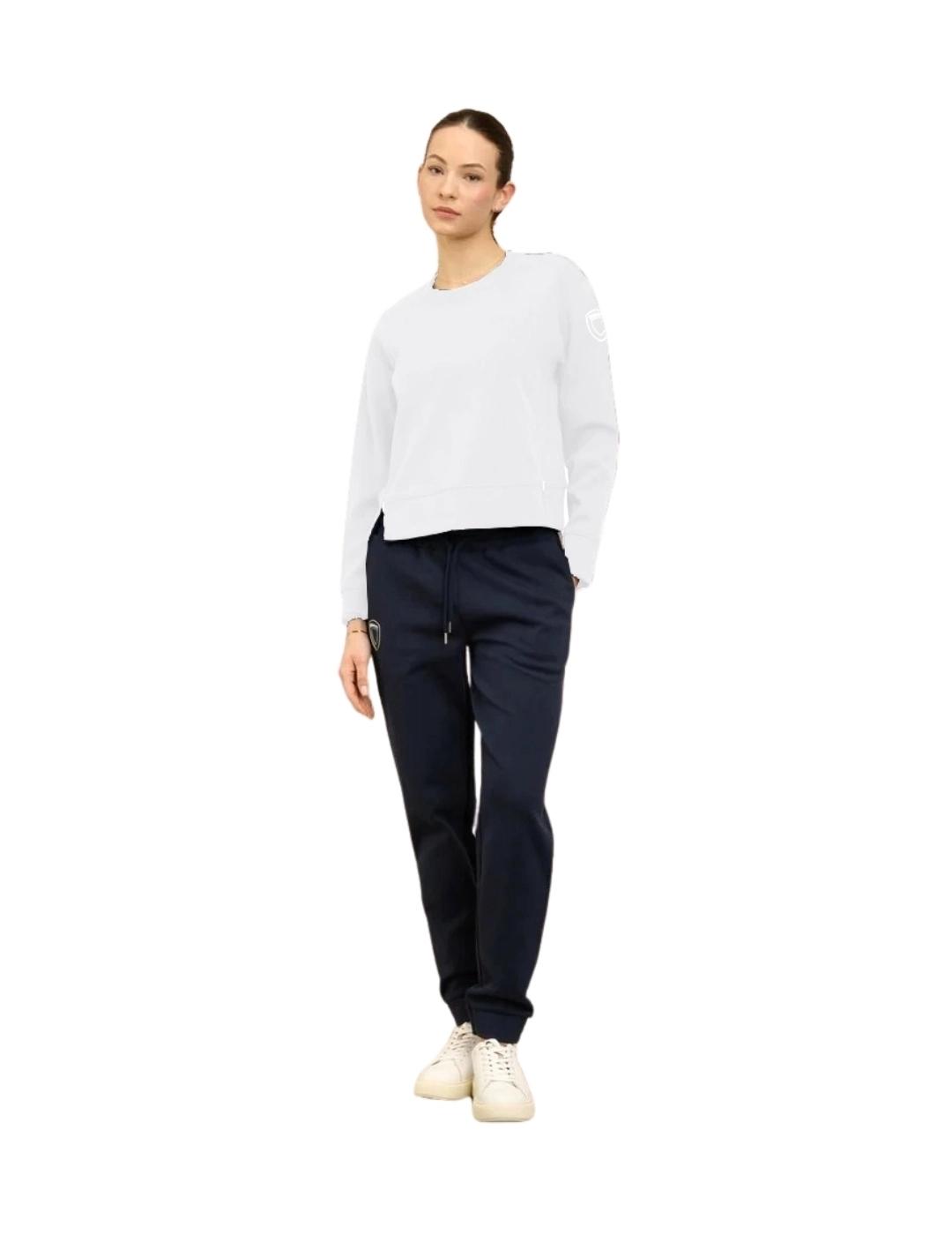 Blauer Sudadera cremallera lateral Acadia Blanco