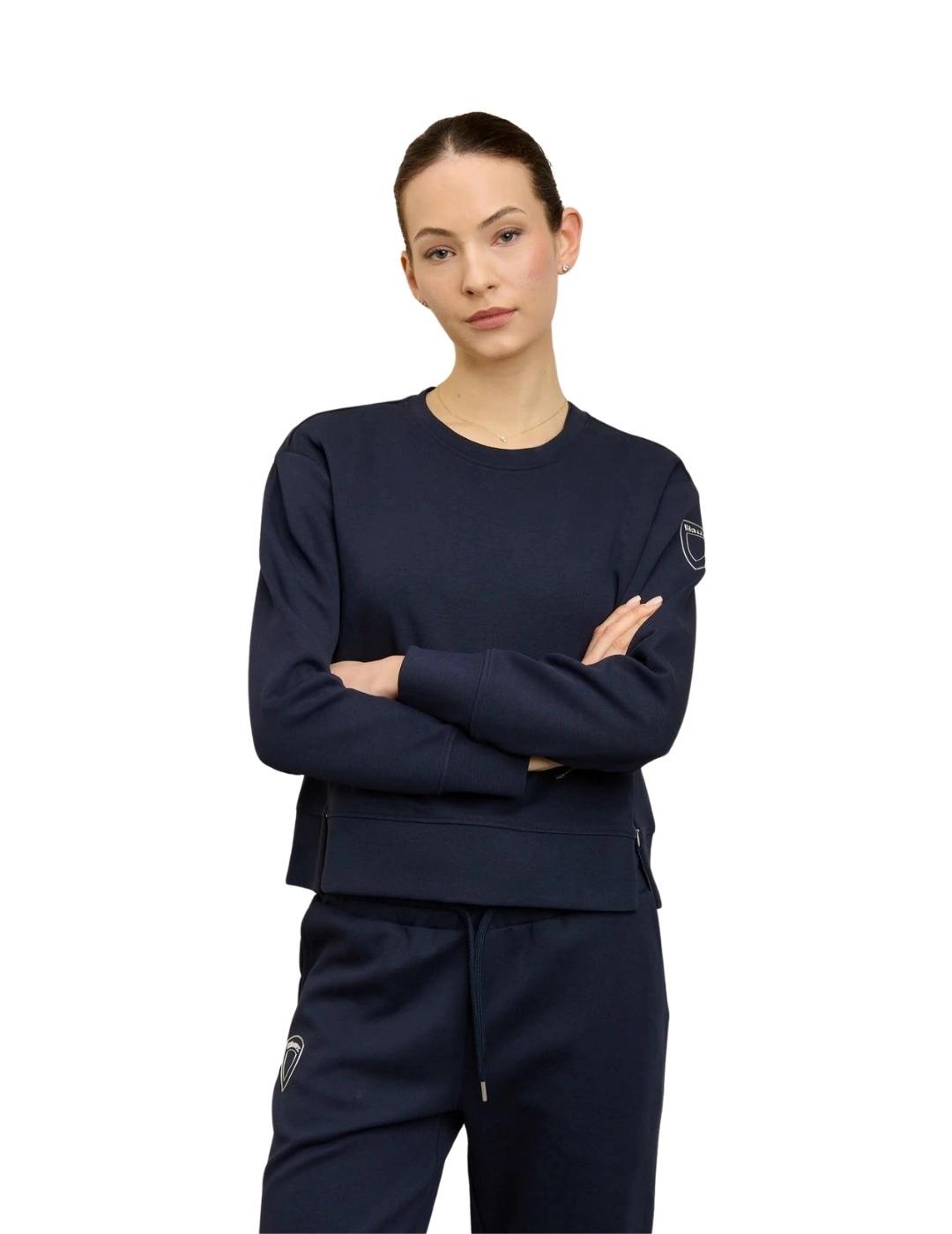 Blauer Sudadera cremallera lateral Acadia Blanco