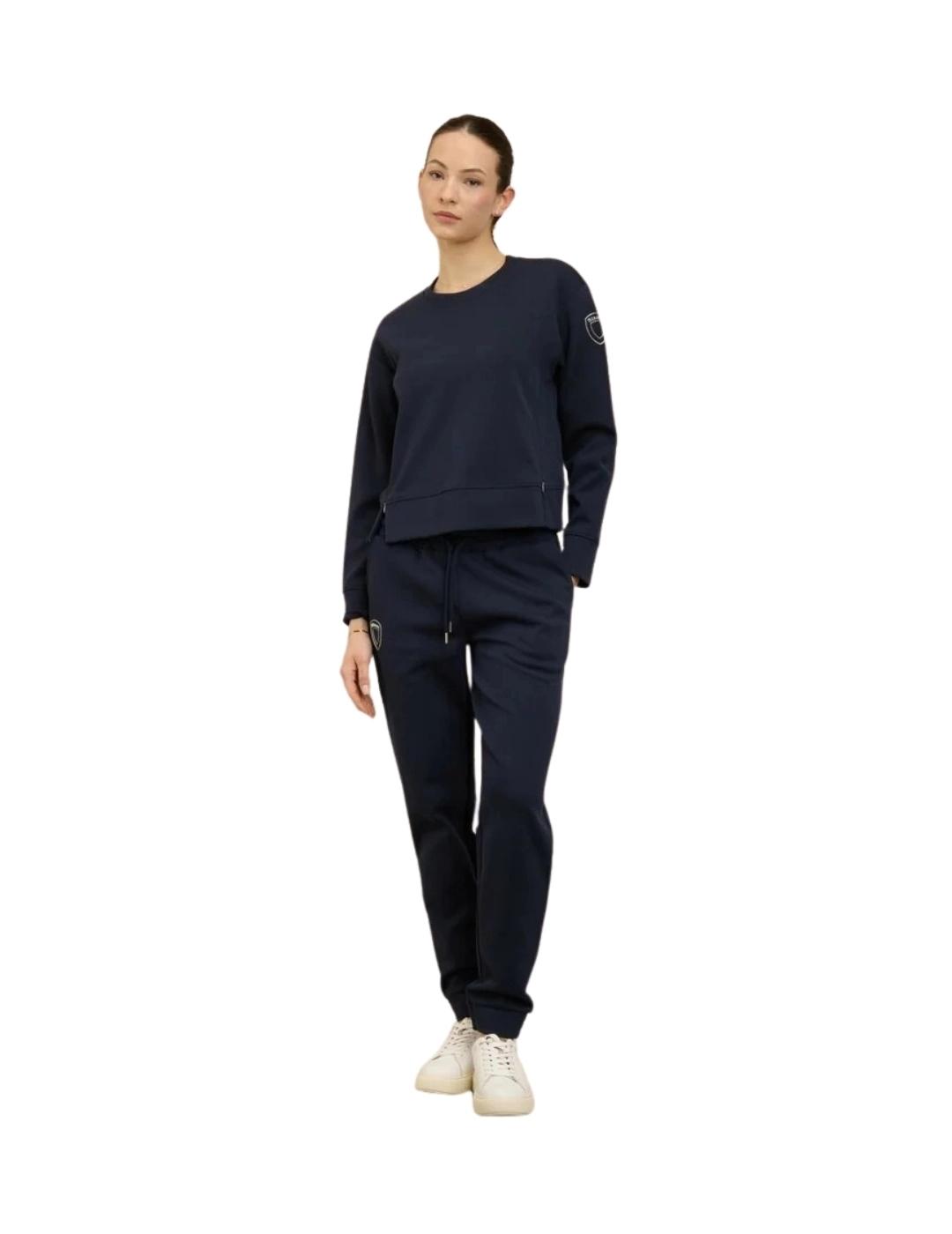 Blauer Sudadera cremallera lateral Acadia Azul