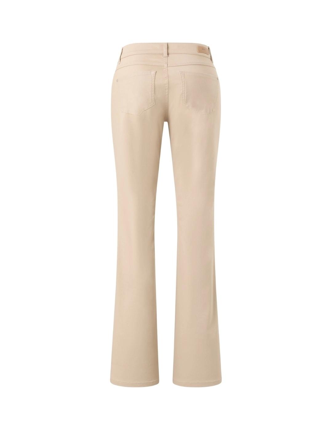Angels Pantalones Leni Flared Beige