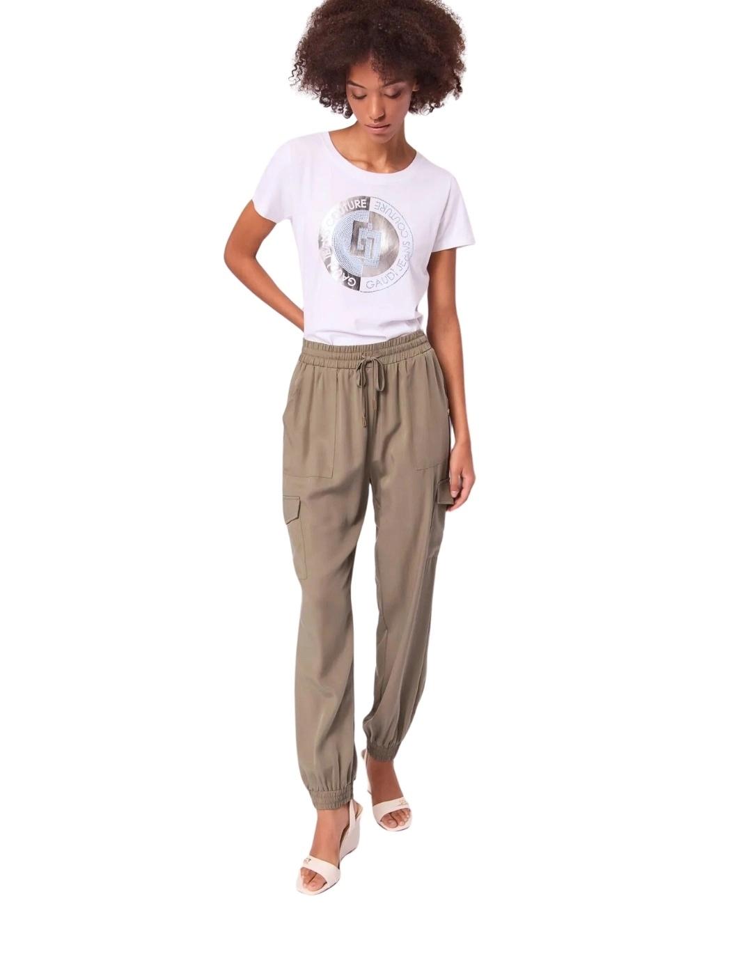 Gaudi Camiseta blanca mujer