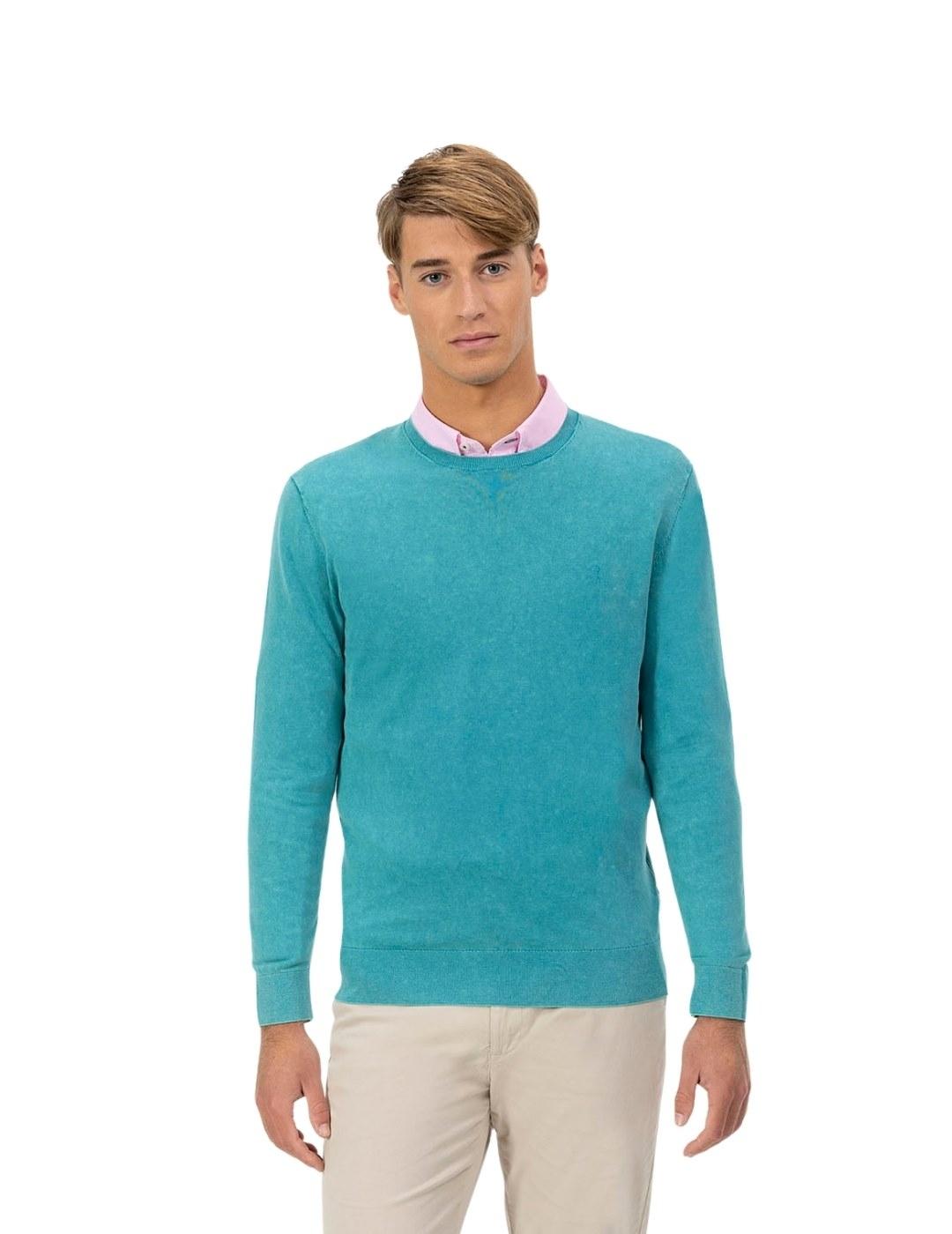 El Pulpo Jersey Lavado Extrafino Básico Índigo