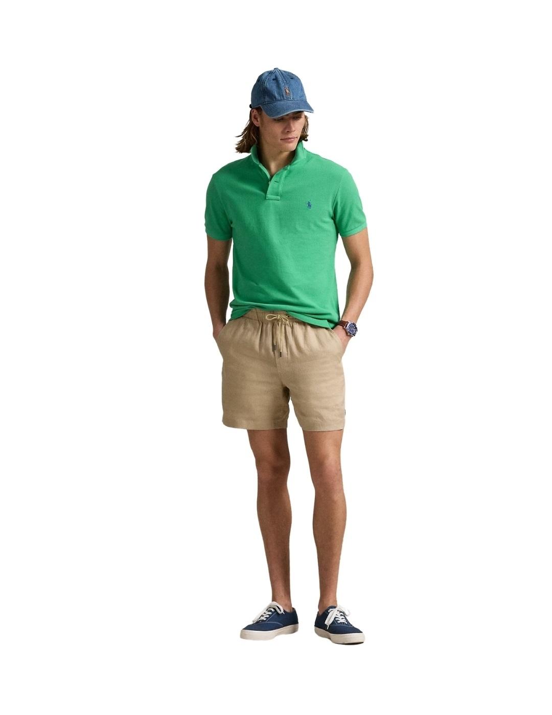 Ralph Lauren Polo manga corta verde