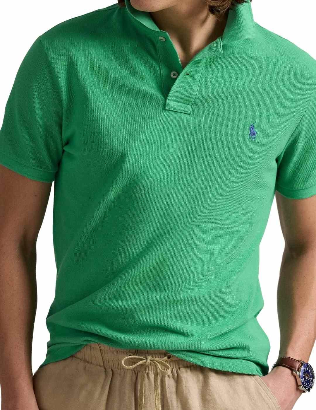 Ralph Lauren Polo manga corta verde