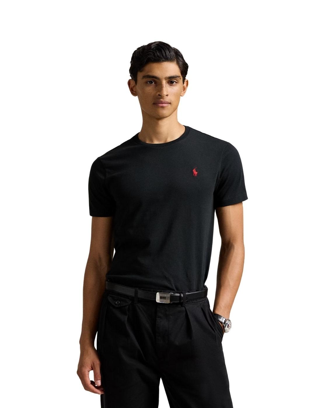 Ralph Lauren Camiseta manga corta negra