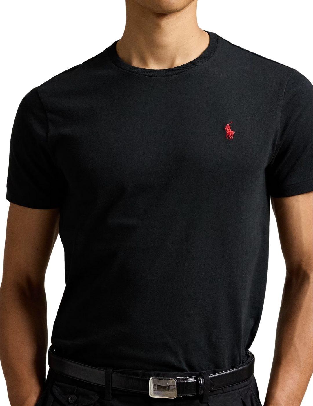 Ralph Lauren Camiseta manga corta negra