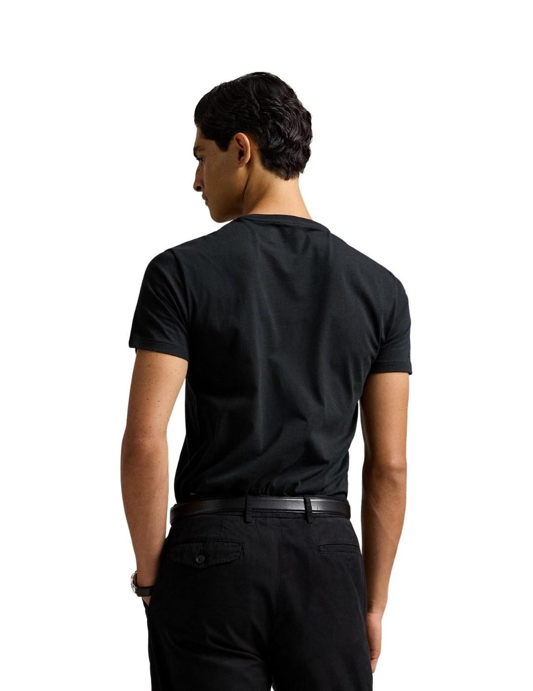 Ralph Lauren Camiseta manga corta negra