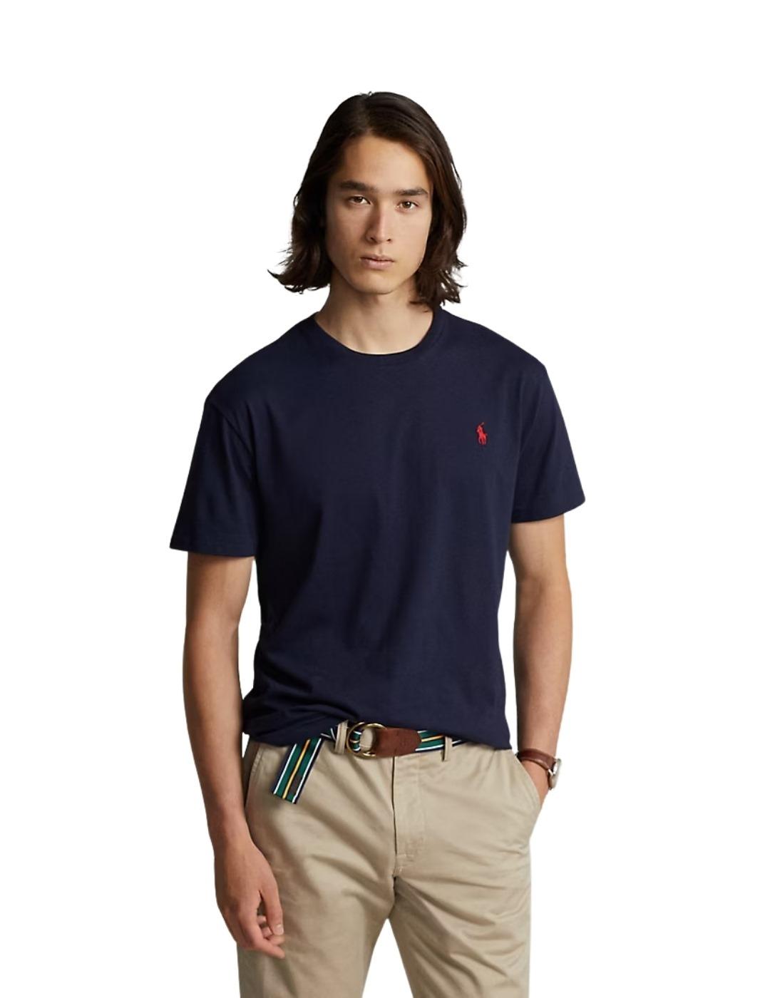 Ralph Lauren Camiseta manga corta azul marino